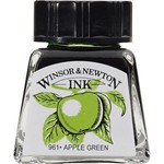 WINSOR NEWTON WINSOR & NEWTON DRAWING INK 14ML GREEN APPLE