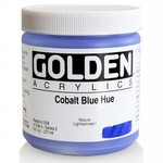 GOLDEN GOLDEN HEAVY BODY ACRYLIC 8OZ COBALT BLUE HUE (SPECIAL ORDER)