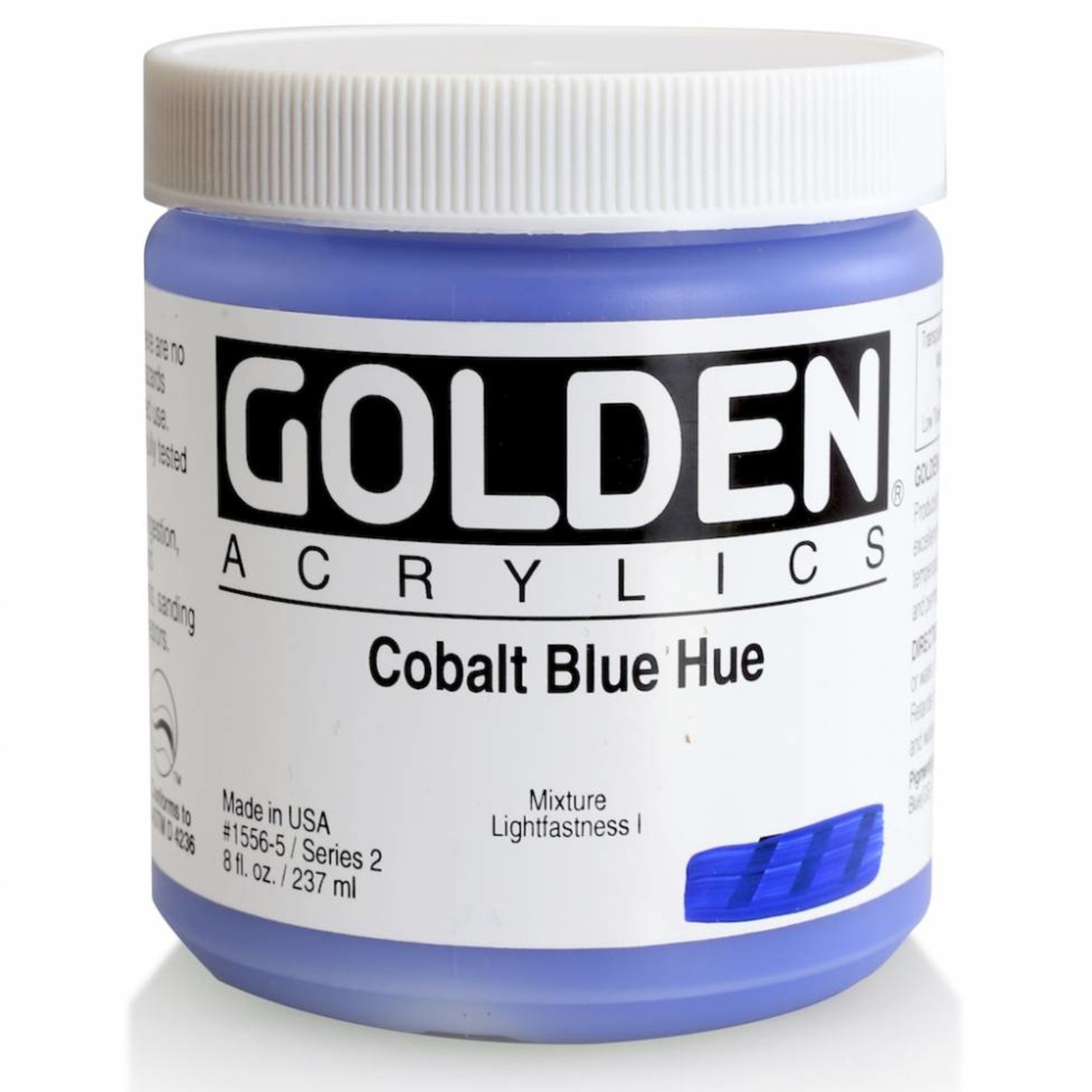 GOLDEN GOLDEN HEAVY BODY ACRYLIC 8OZ COBALT BLUE HUE (SPECIAL ORDER)