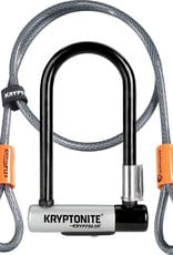Kryptonite U-Lock Kryptolok Mini-7 3.25x7 w/4ft-Cable and Bracket