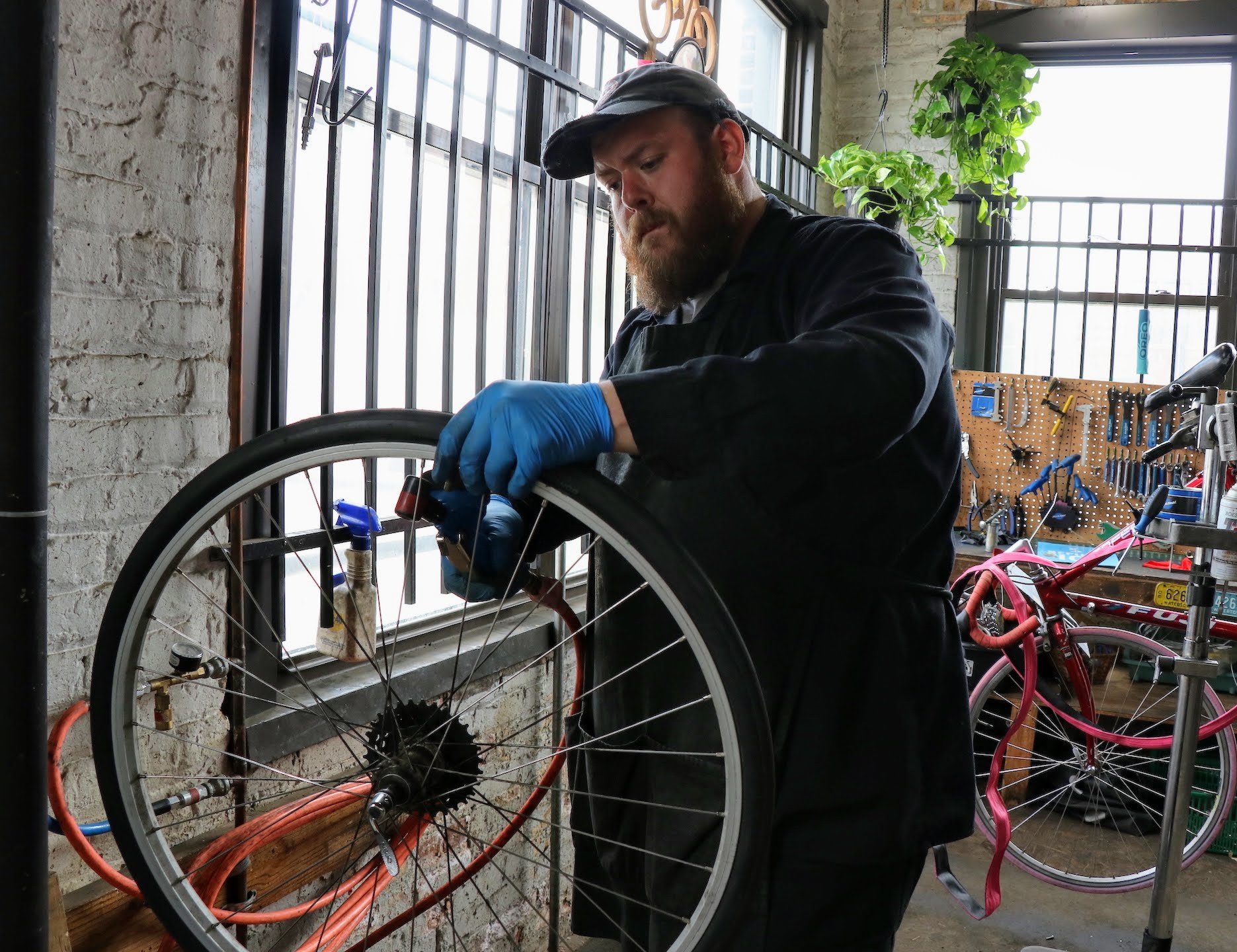 bicycle fix a flat