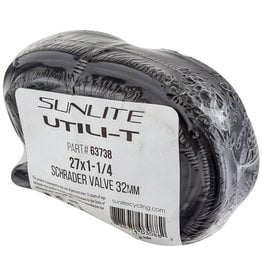 Pair of Tubes Sunlite 27x1-1/4 (700 X 32--38) 32mm Schrader Valve