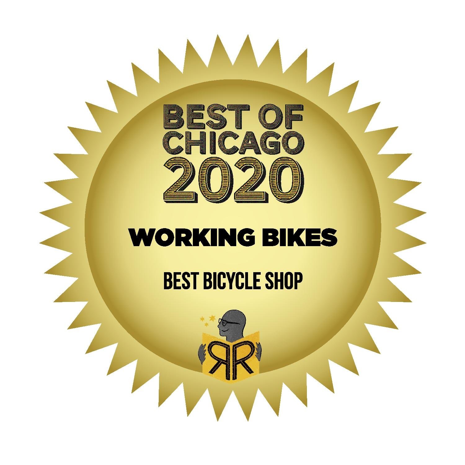 Best Bicycle Shop in Chicago 2020 Badge