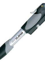 Topeak Mini Master Blaster DXG Frame Pump with Gauge: Silver/Black