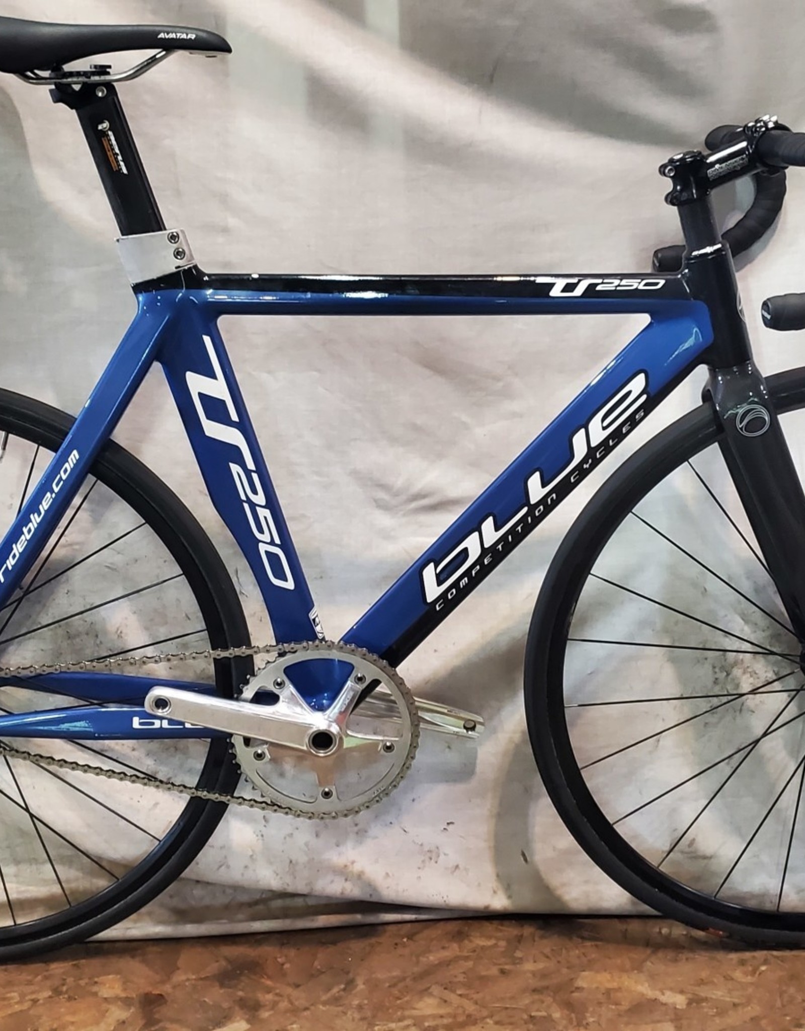54cm Blue TR250 Track Bike (1584 C1)