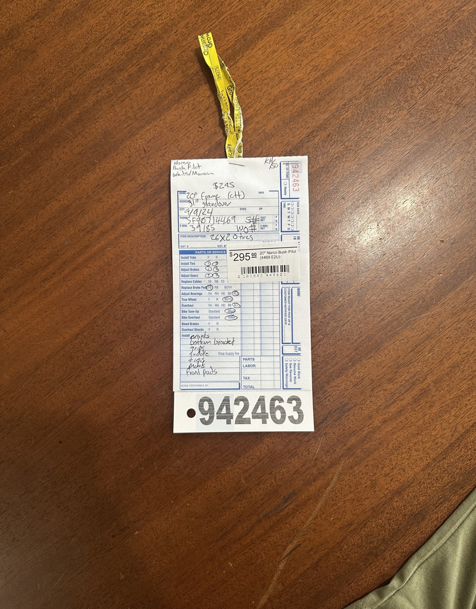 20" Norco Bush Pilot (4469 E2U) Working Bikes