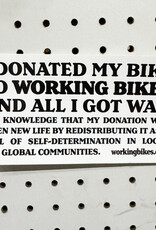 Bumper Sticker (Black and White)