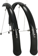 Planet Bike Cascadia 26" x 60 Fender Set: (26 x 1.4-1.9) Black
