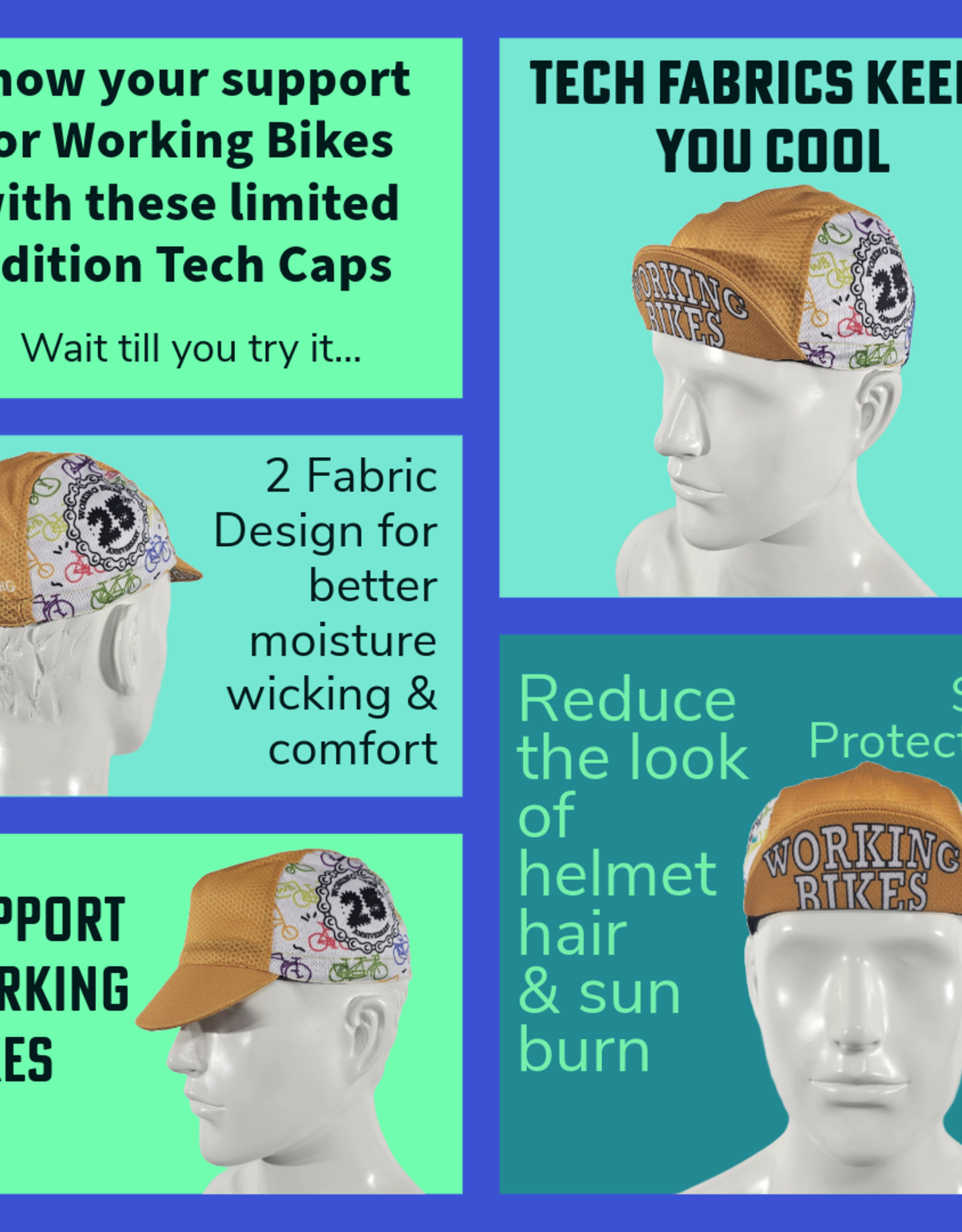 Working Bikes 25th Anniversary Cycling Cap