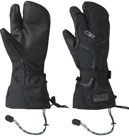Outdoor Research Outdoor Research Highcamp 3-Finger Gloves - Black Full Finger Small