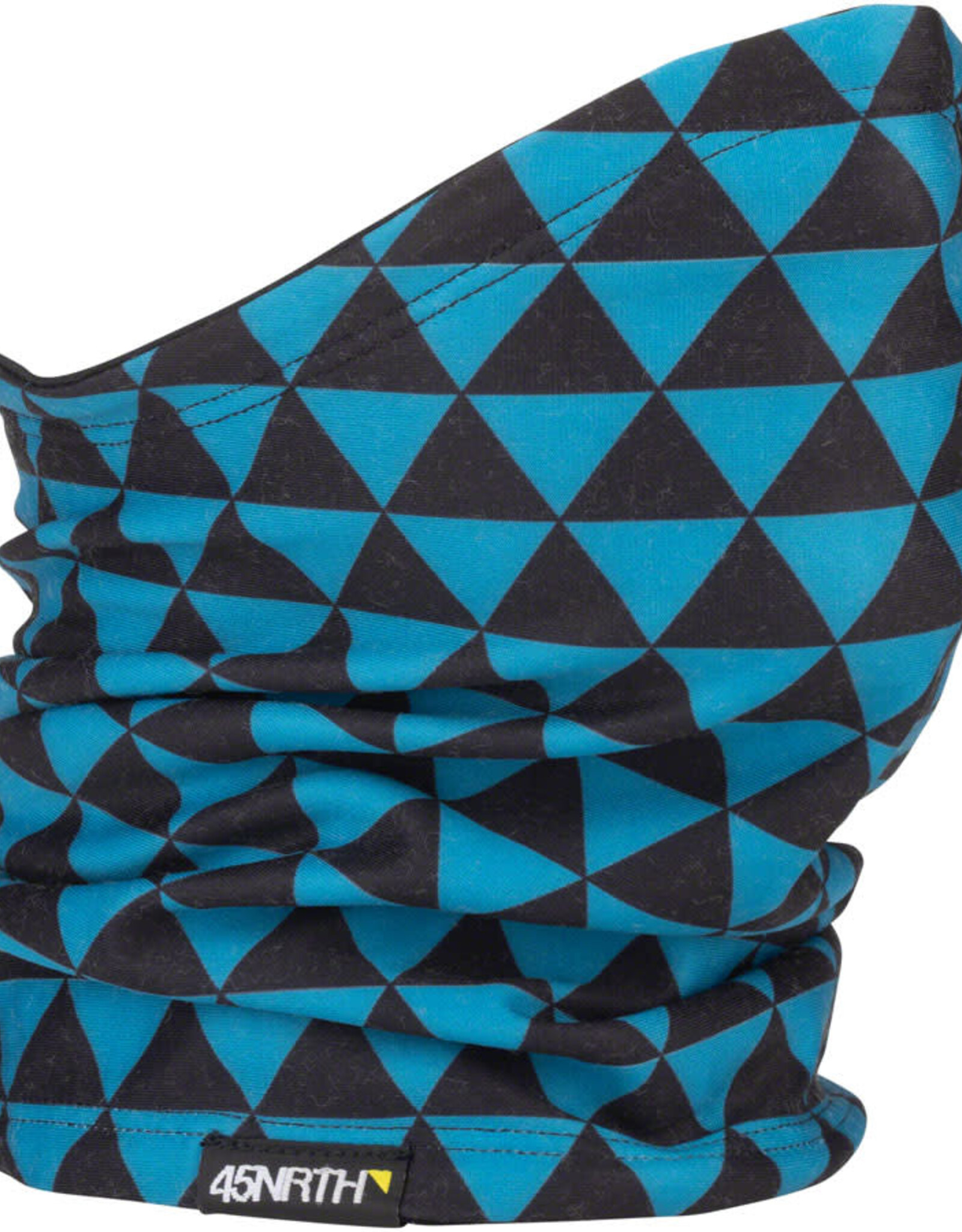 45NRTH 45NRTH Vindkast Reversible Neck Gaiter - Black/Blue, One Size