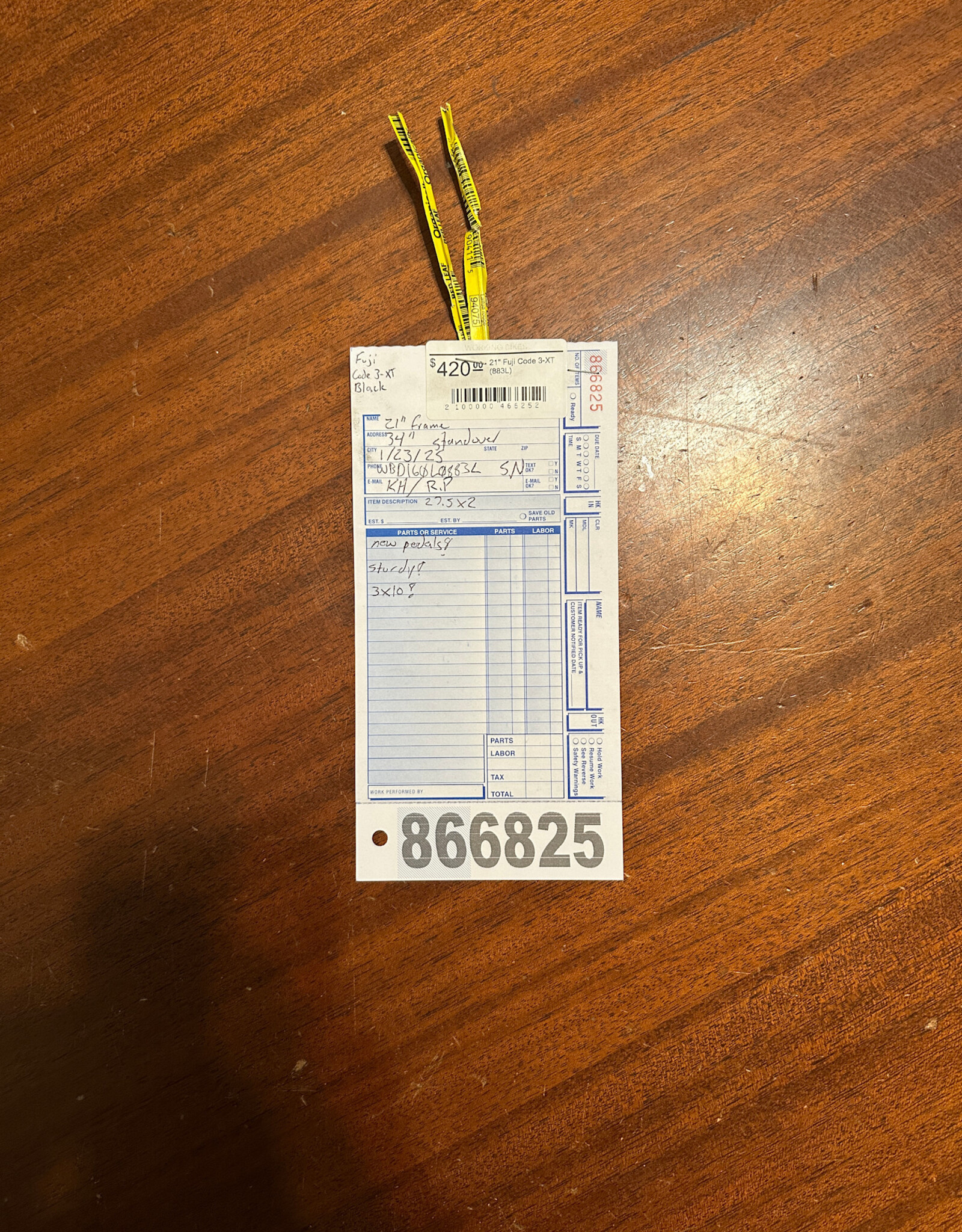 Fuji 21" Fuji Code 3-XT (883L G4L)