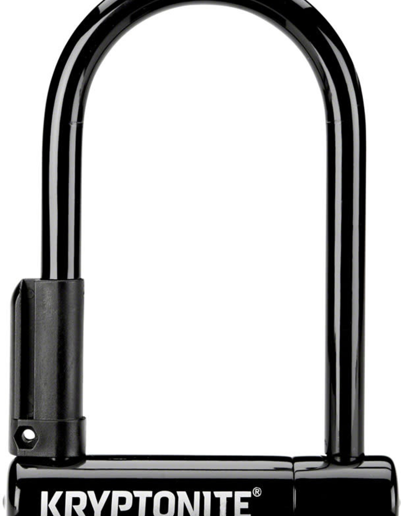 Kryptonite Keeper U-Lock - 3.25 x 6", Keyed, Black, Includes bracket