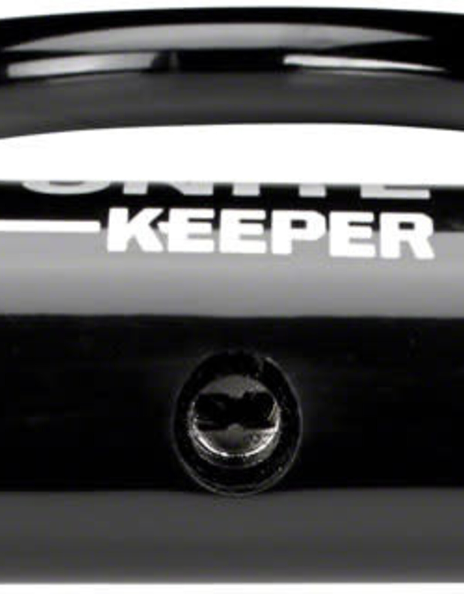 Kryptonite Keeper U-Lock - 3.25 x 6", Keyed, Black, Includes bracket