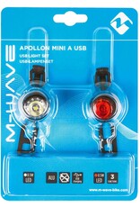 M-Wave, Apollon Mini A USB, Light, Set, Black