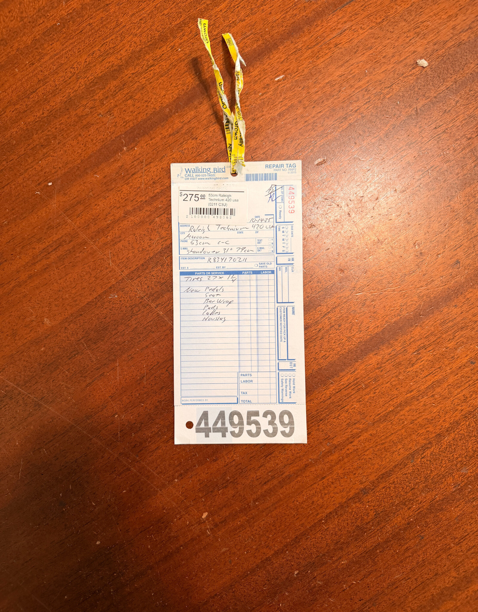 53cm Raleigh Technium 420 usa (0211 C3U)