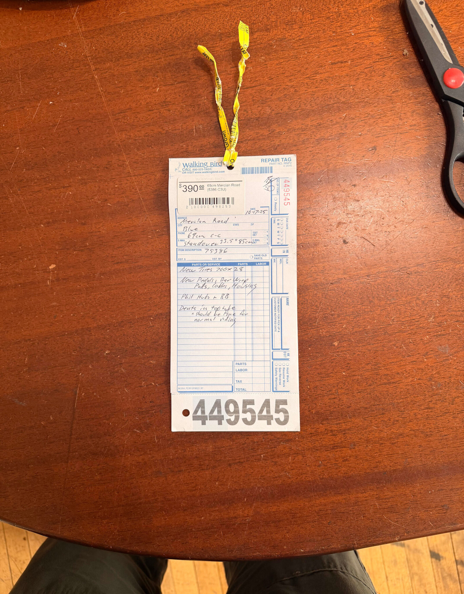 59cm Mercian Road (5386 C3U)