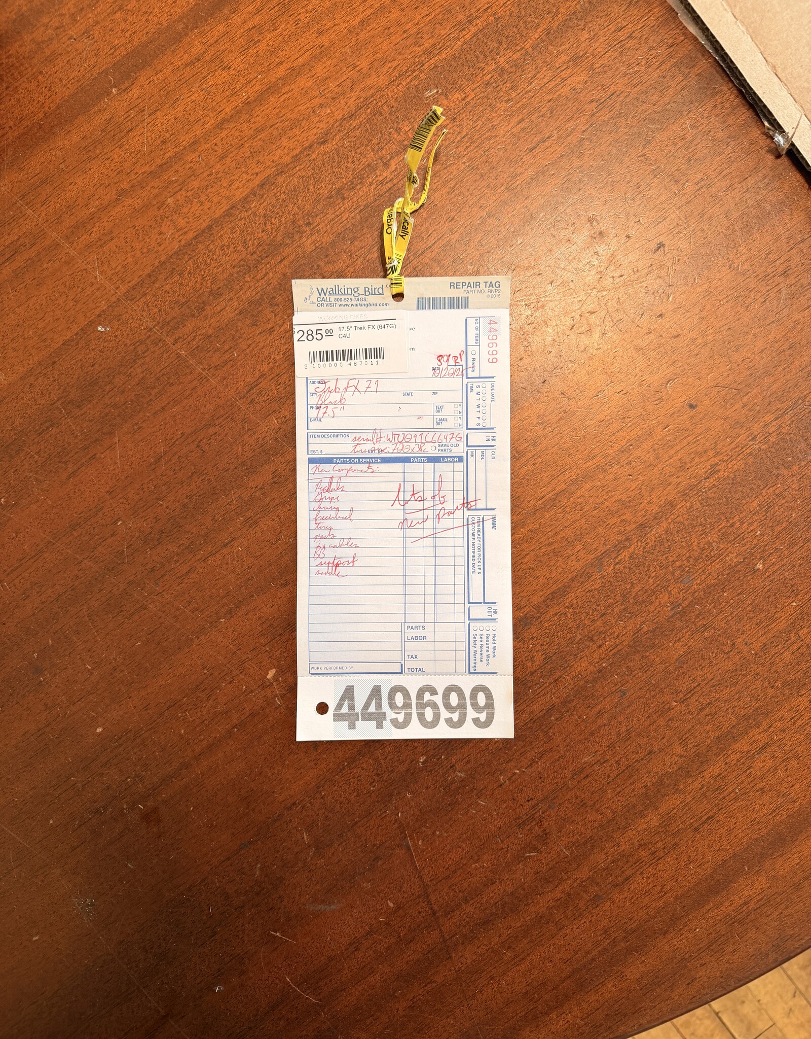 17.5" Trek FX (647G) C4U