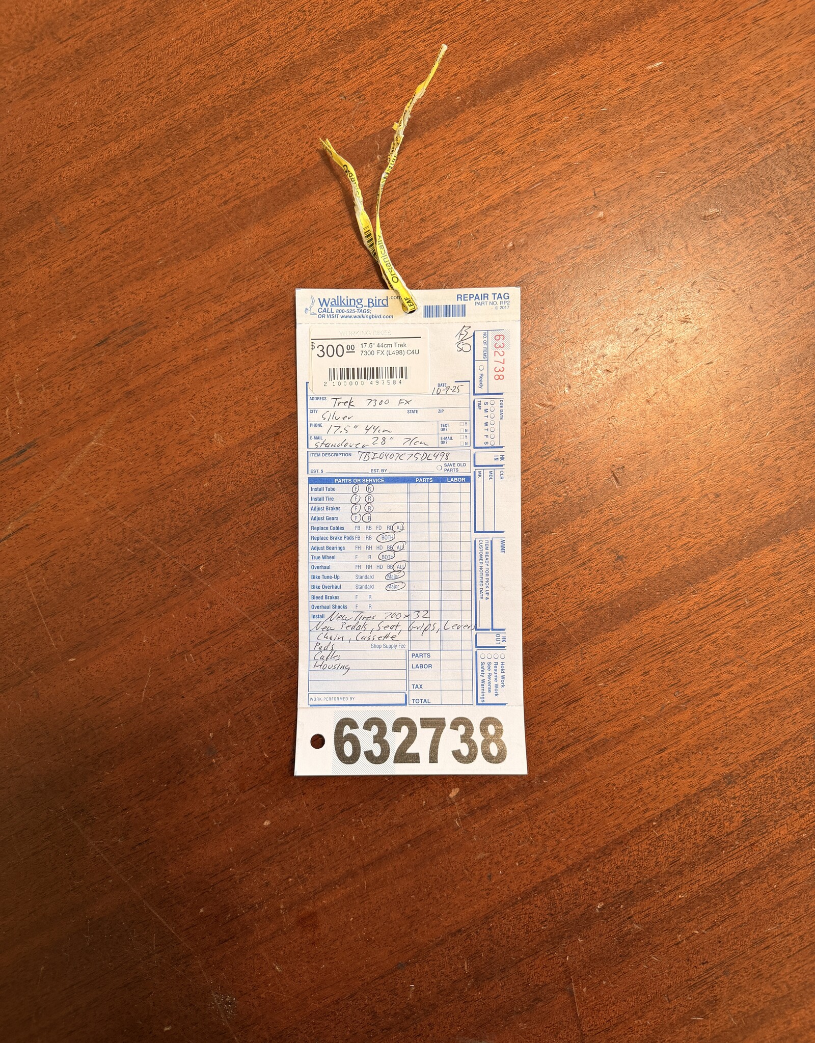 17.5"Trek 7300 FX (L498) C4U