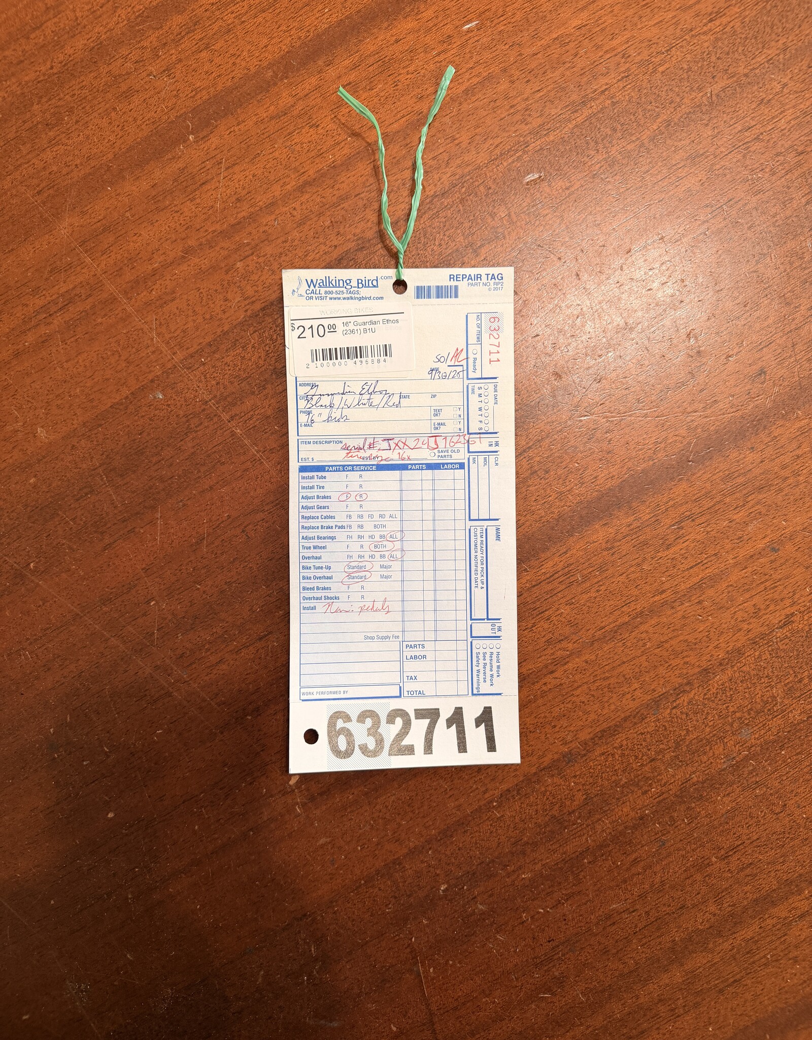 16" Guardian Ethos (2361) B1U