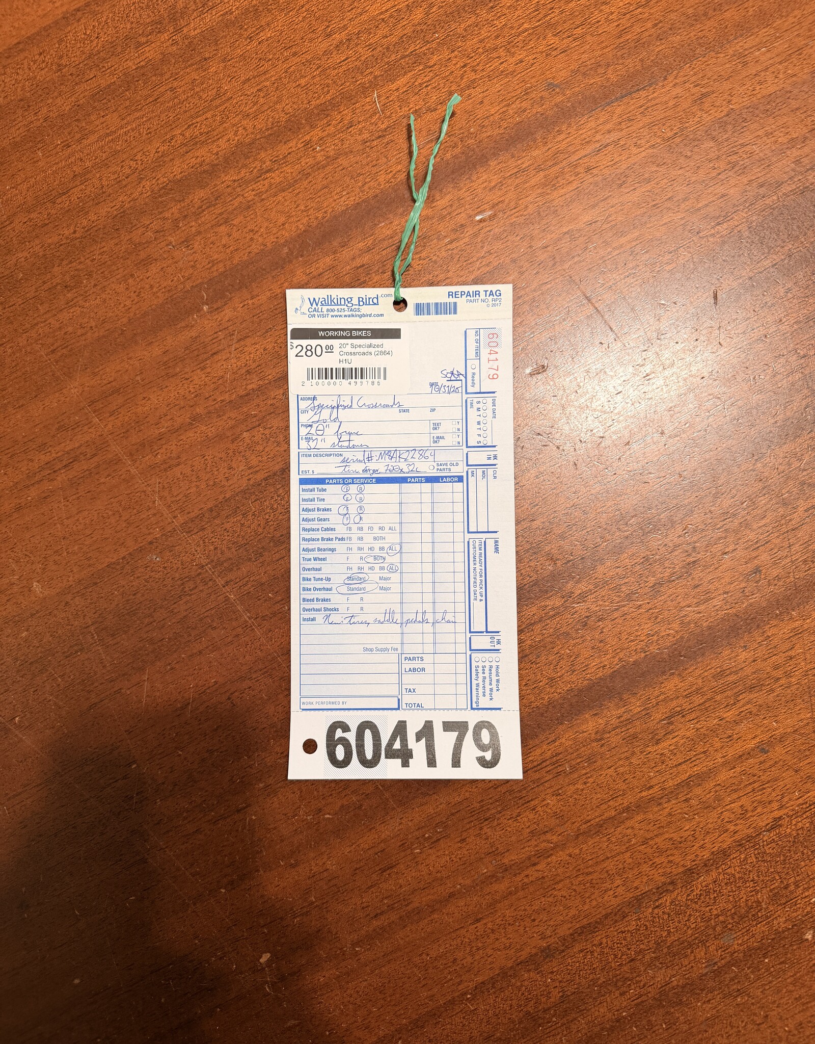 20" Specialized Crossroads (2864) H1U