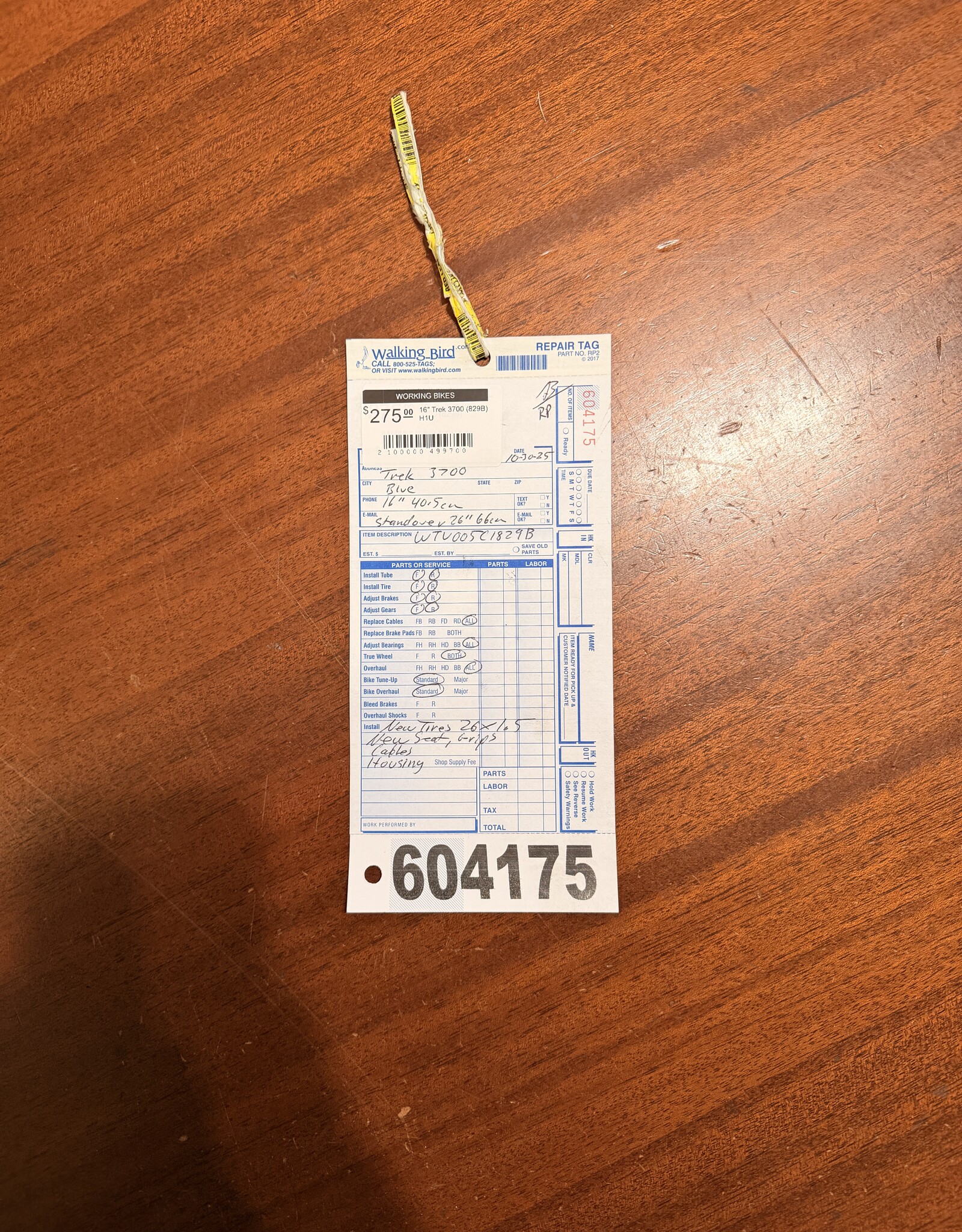 16" Trek 3700 (829B) H1U