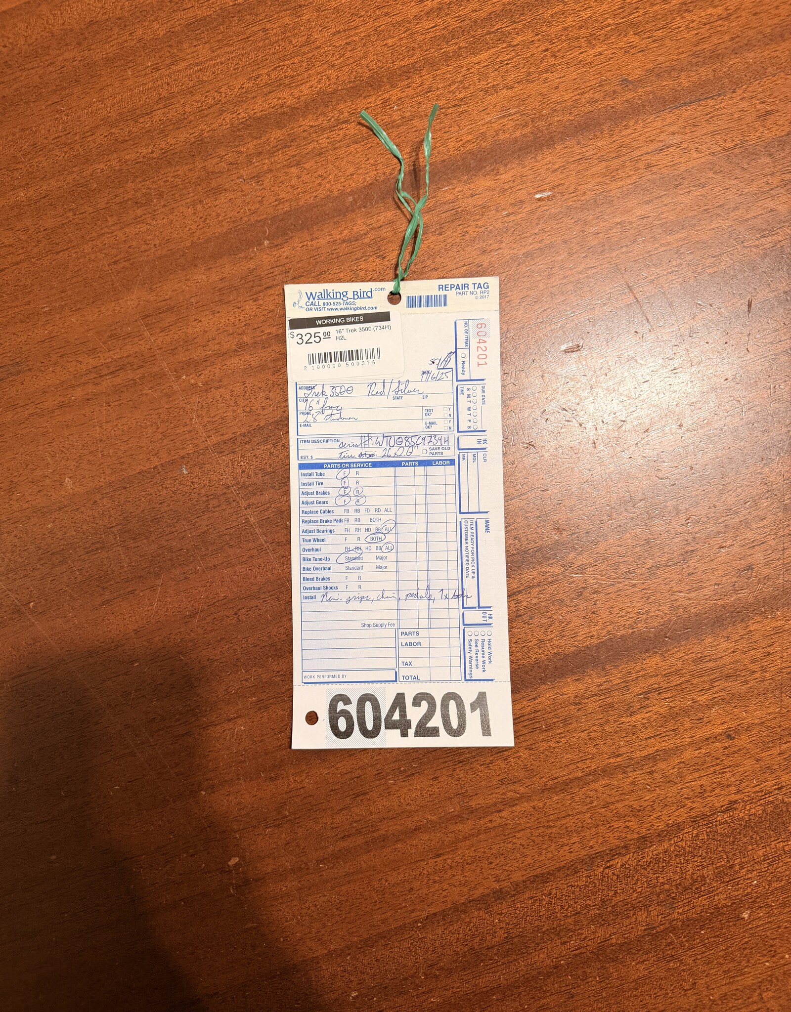 16" Trek 3500 (734H) H2L