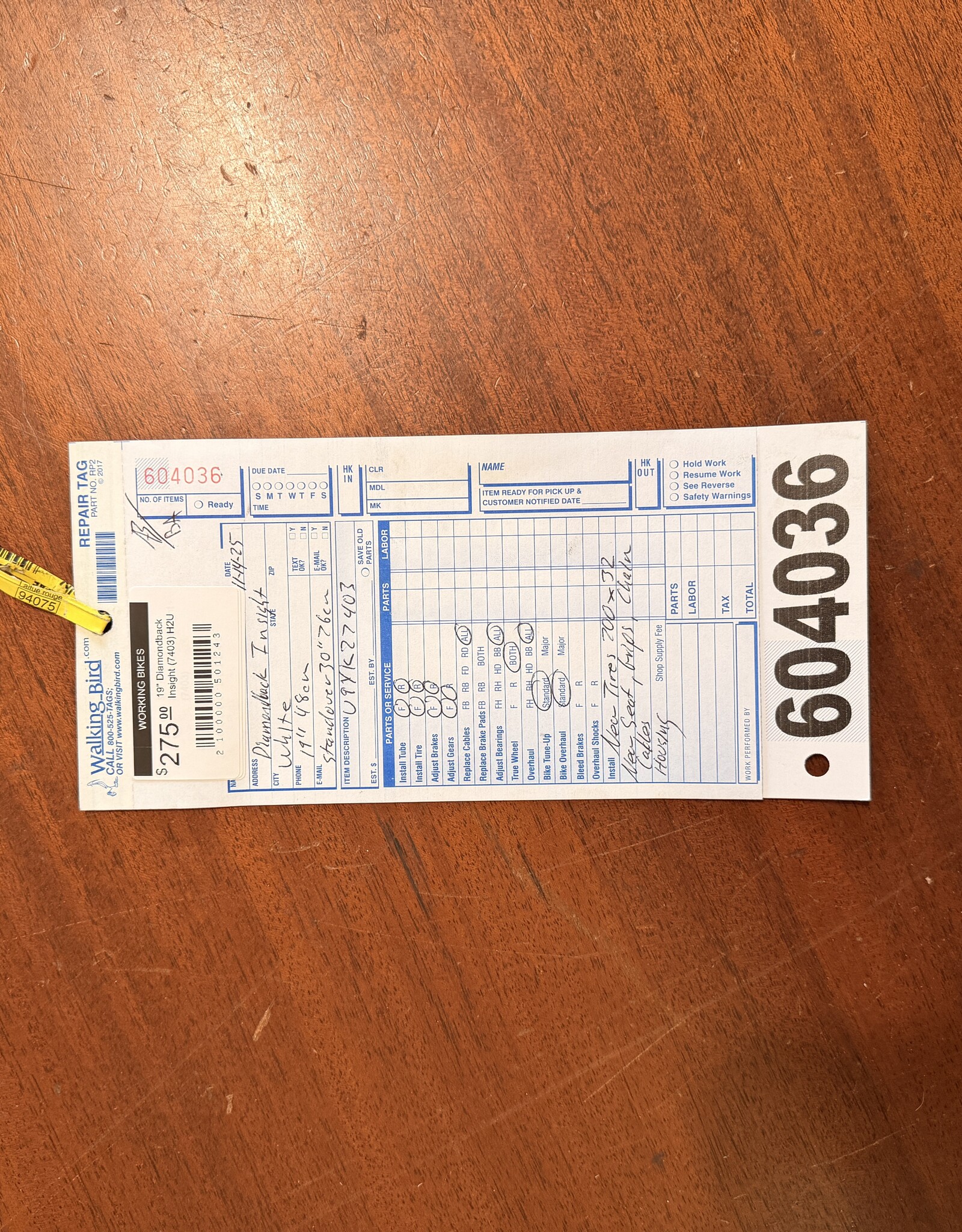 Diamondback 19"  Diamondback Insight (7403) H2U