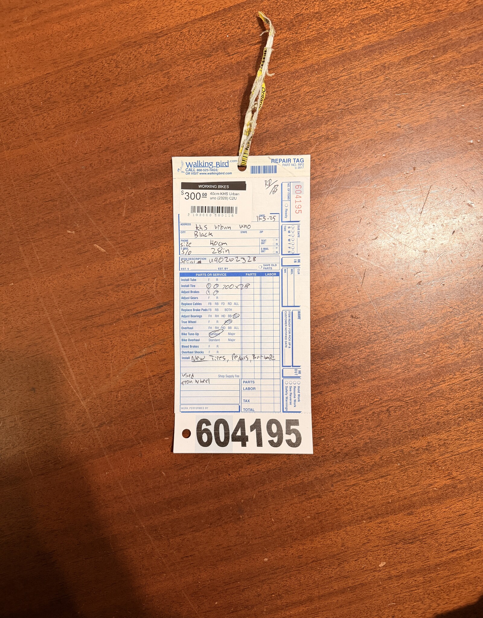 KHS 40cm KHS Urban uno (2328) C2U