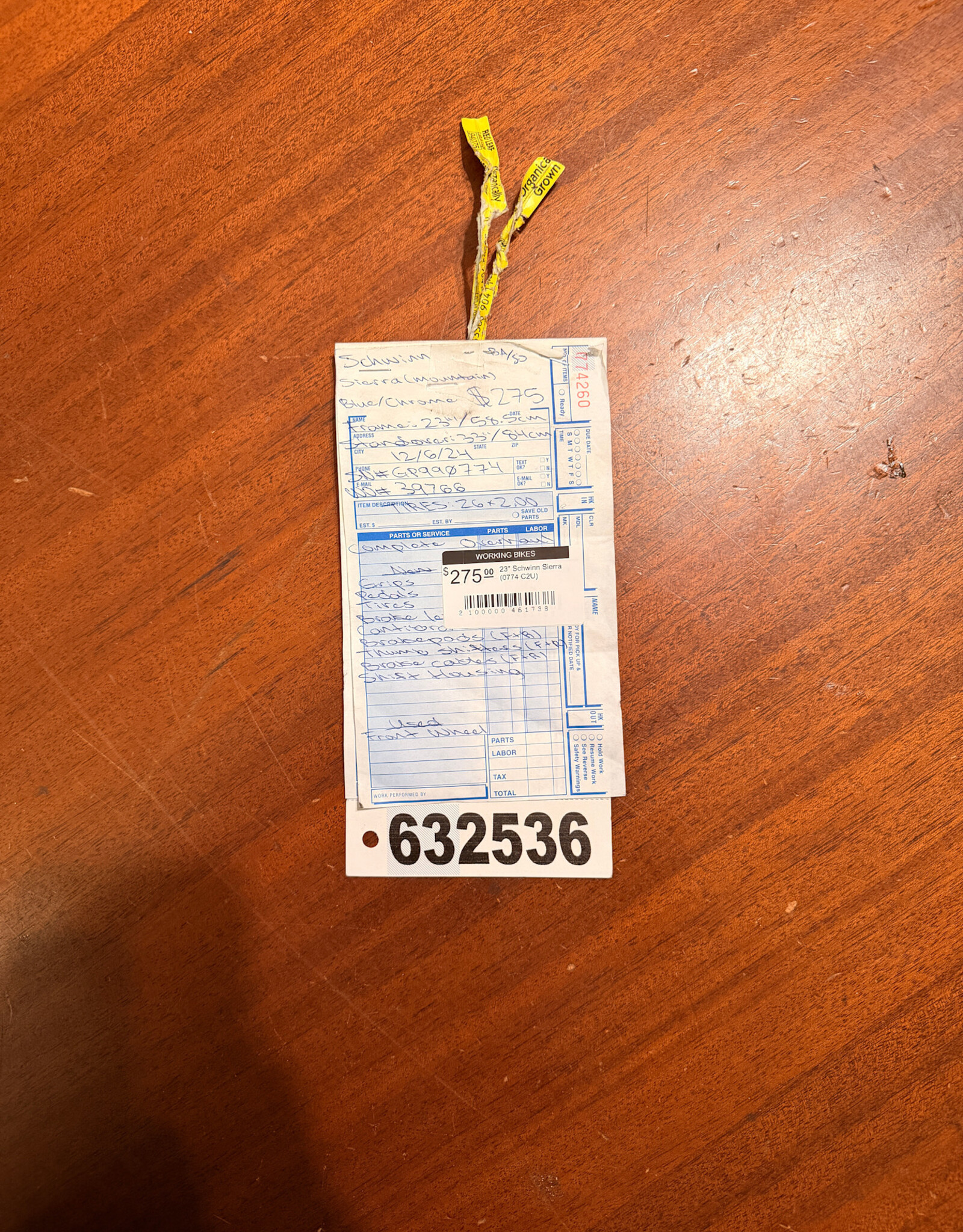 23" Schwinn Sierra (0774 C2U)