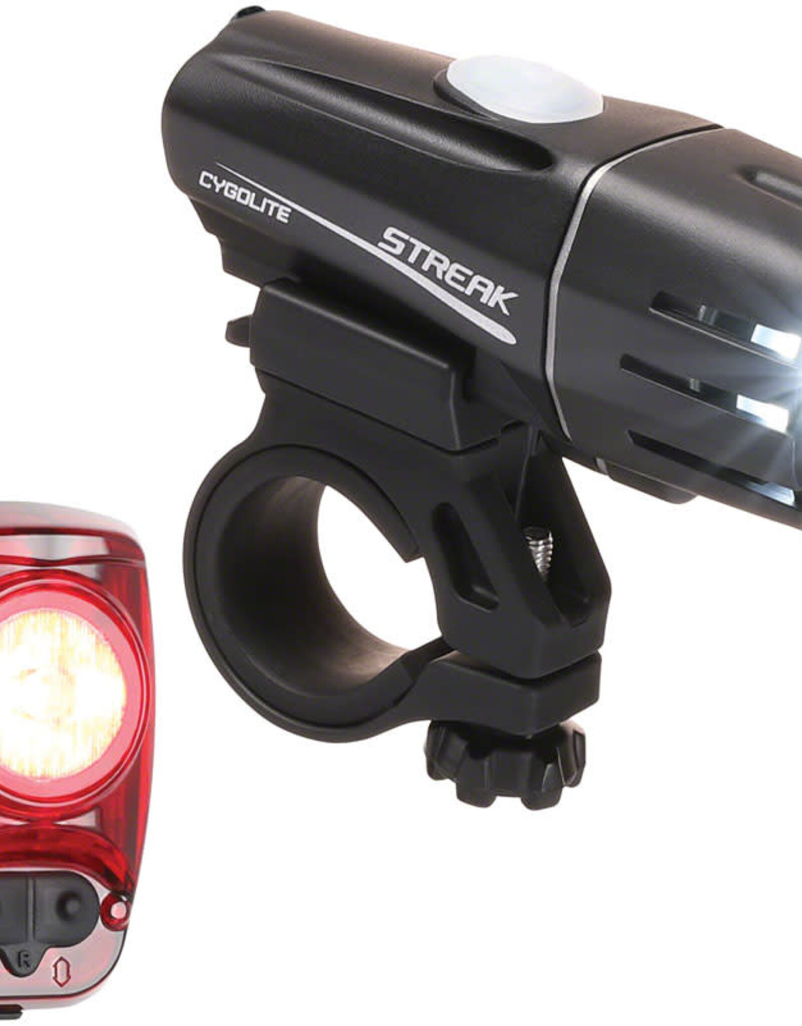 Cygolite Streak 600 & Hotshot120 Headlight/Taillight Set USB