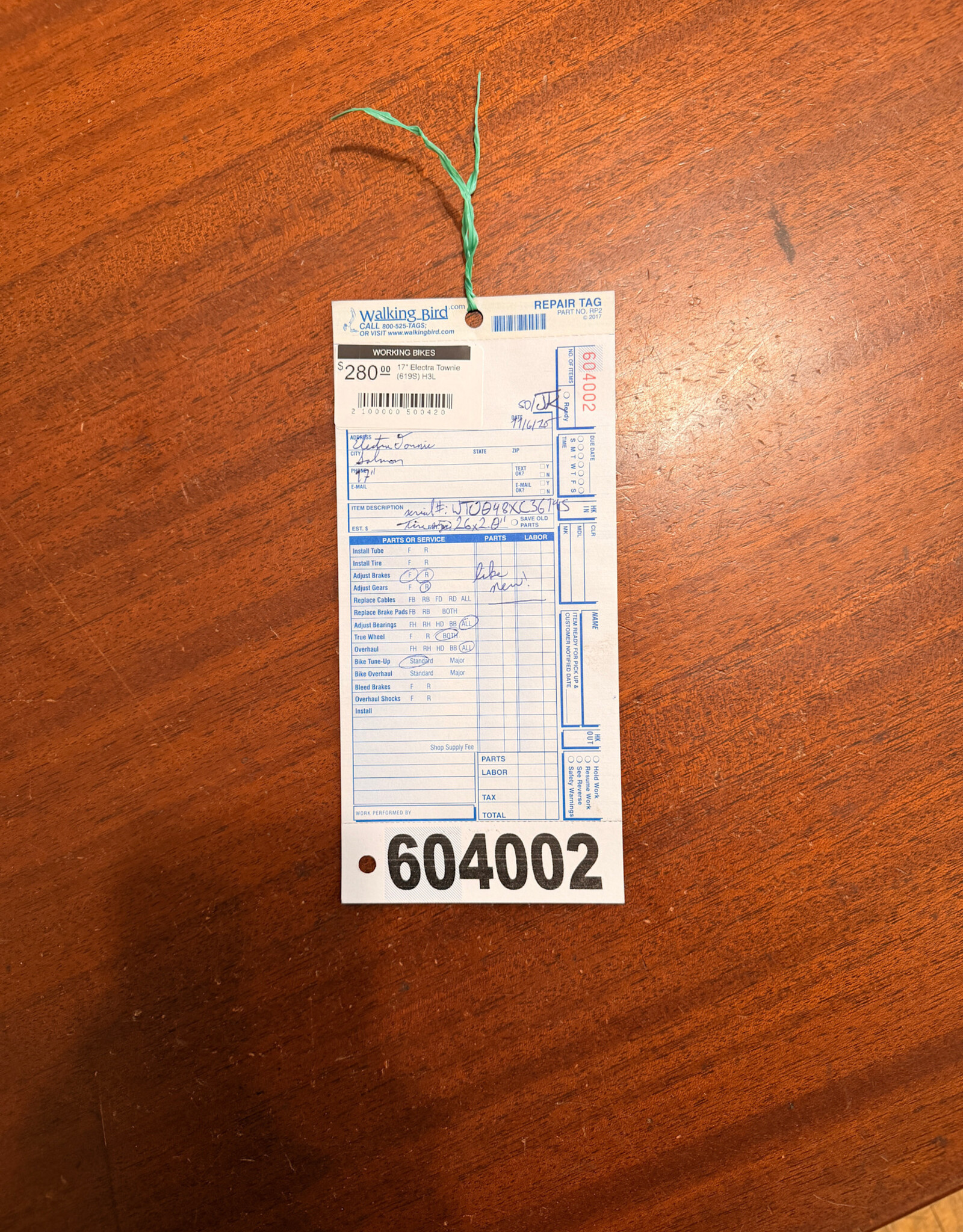 Electra 17" Electra Townie (619S) H3L