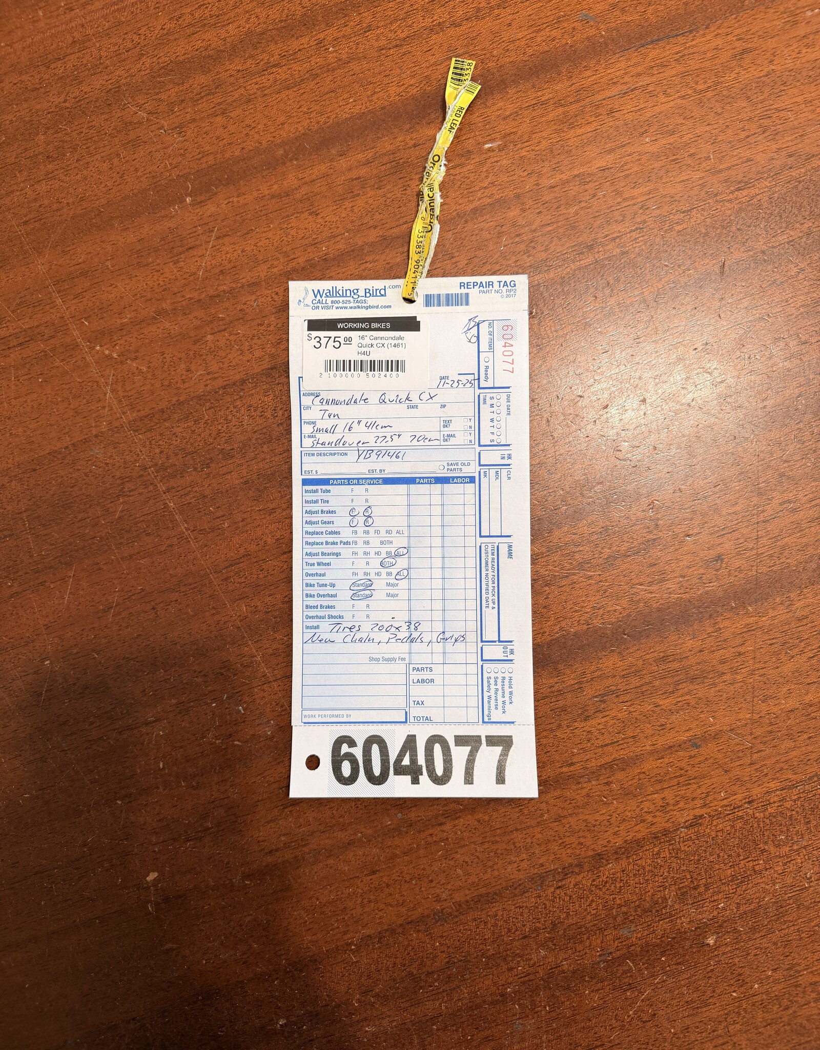 Cannondale 16" Cannondale Quick CX (1461) H4U