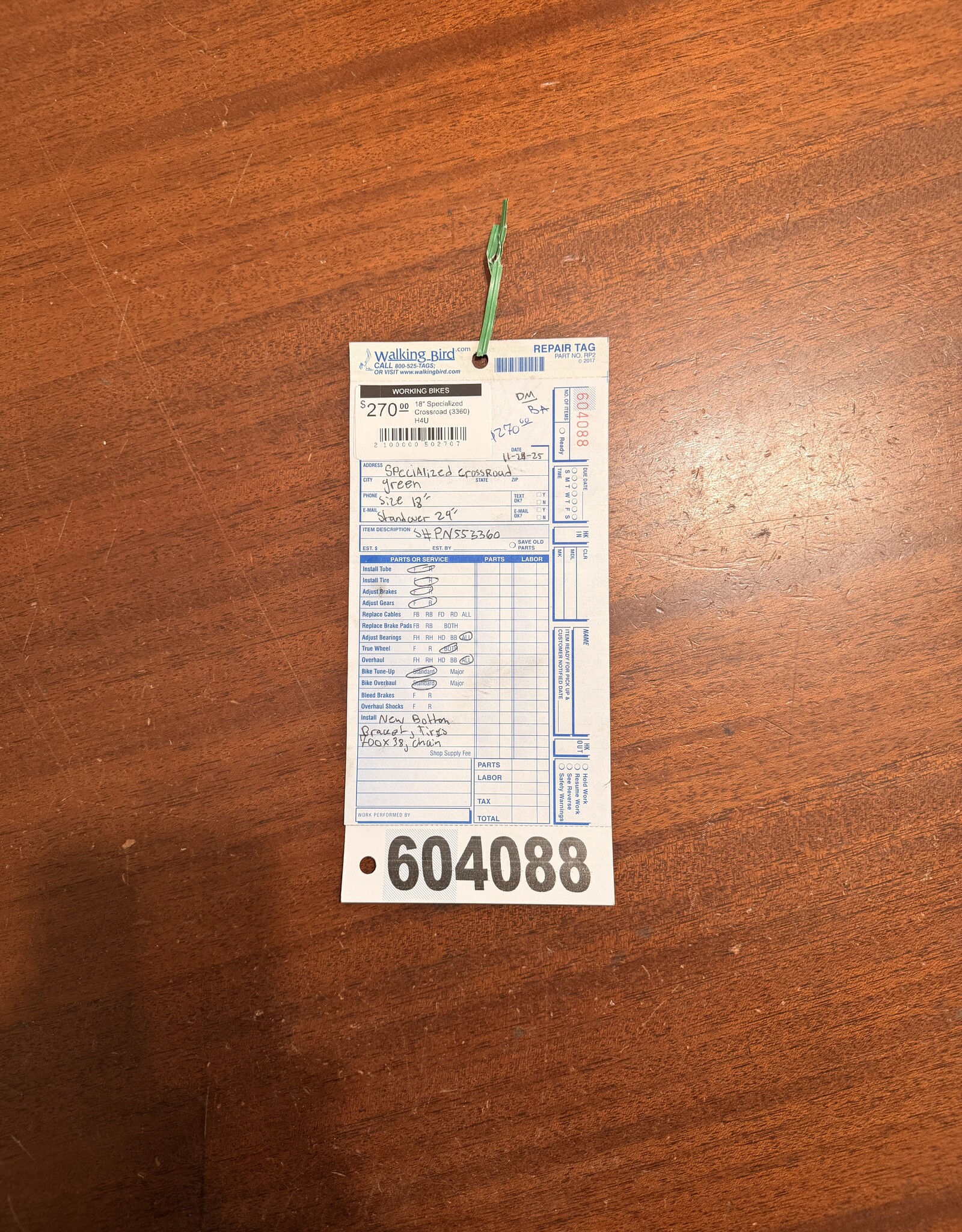 18" Specialized Crossroad (3360) H4U