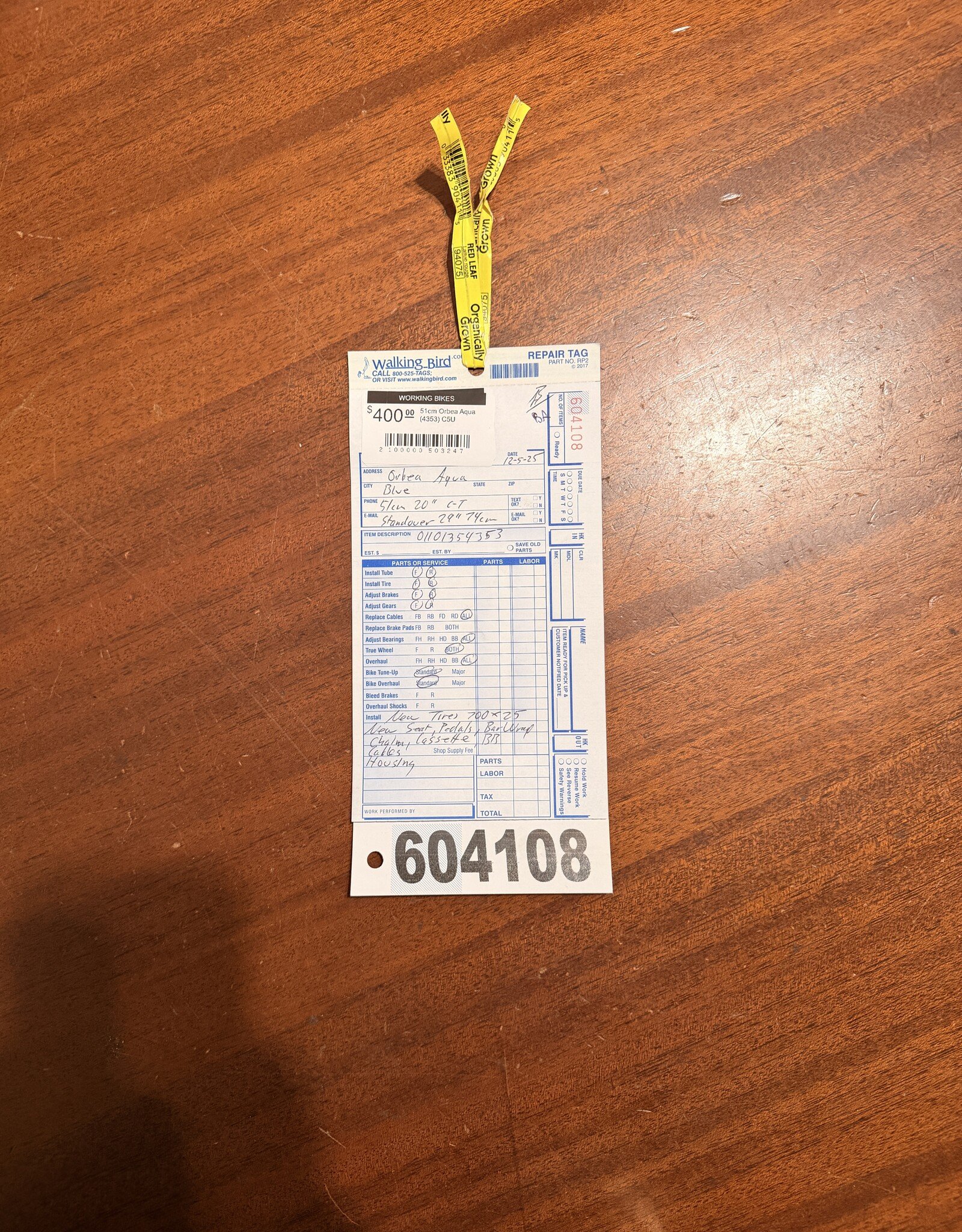 Orbea 51cm Orbea Aqua (4353) C5U