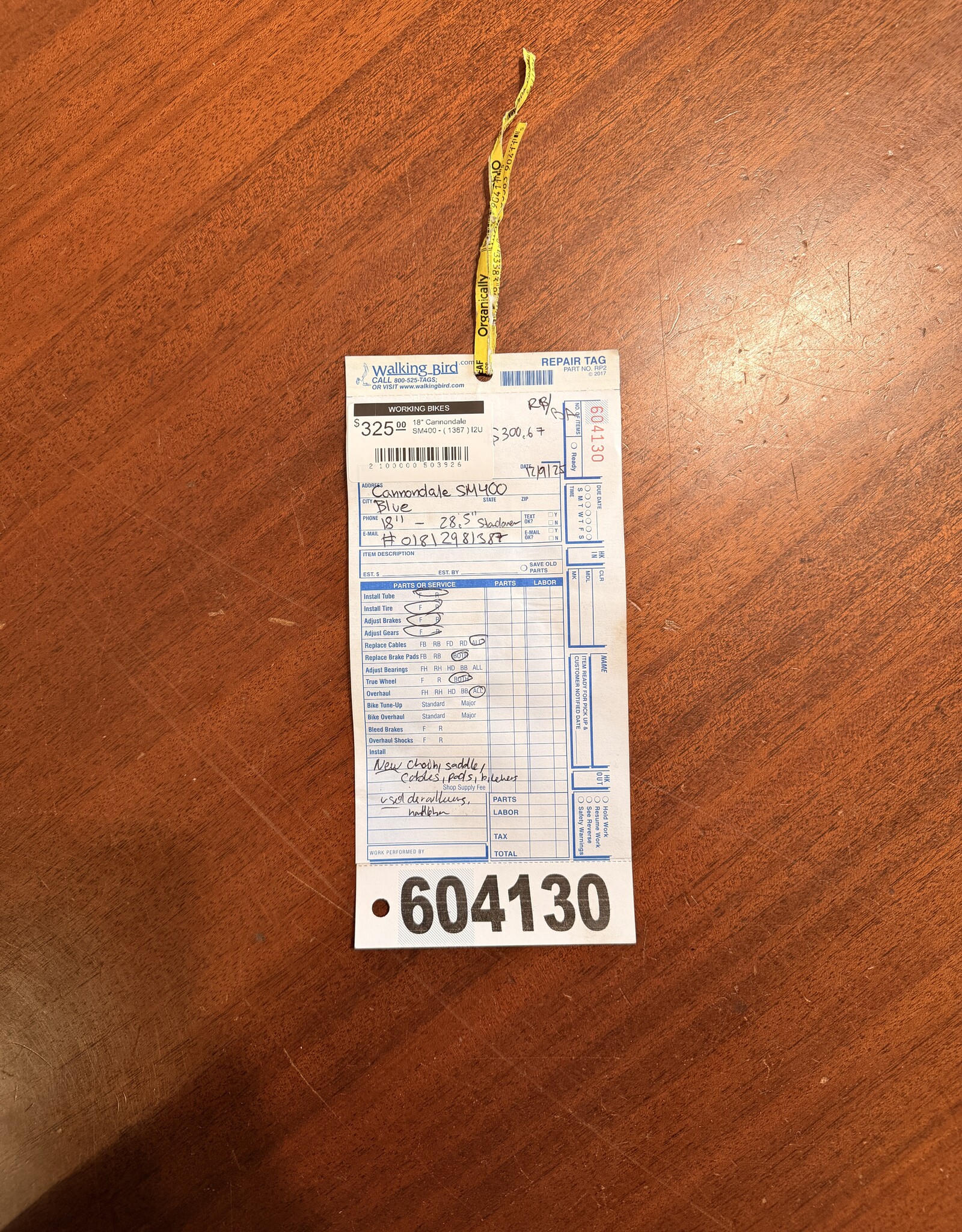 Cannondale 18" Cannondale SM400 - ( 1387 ) I2U