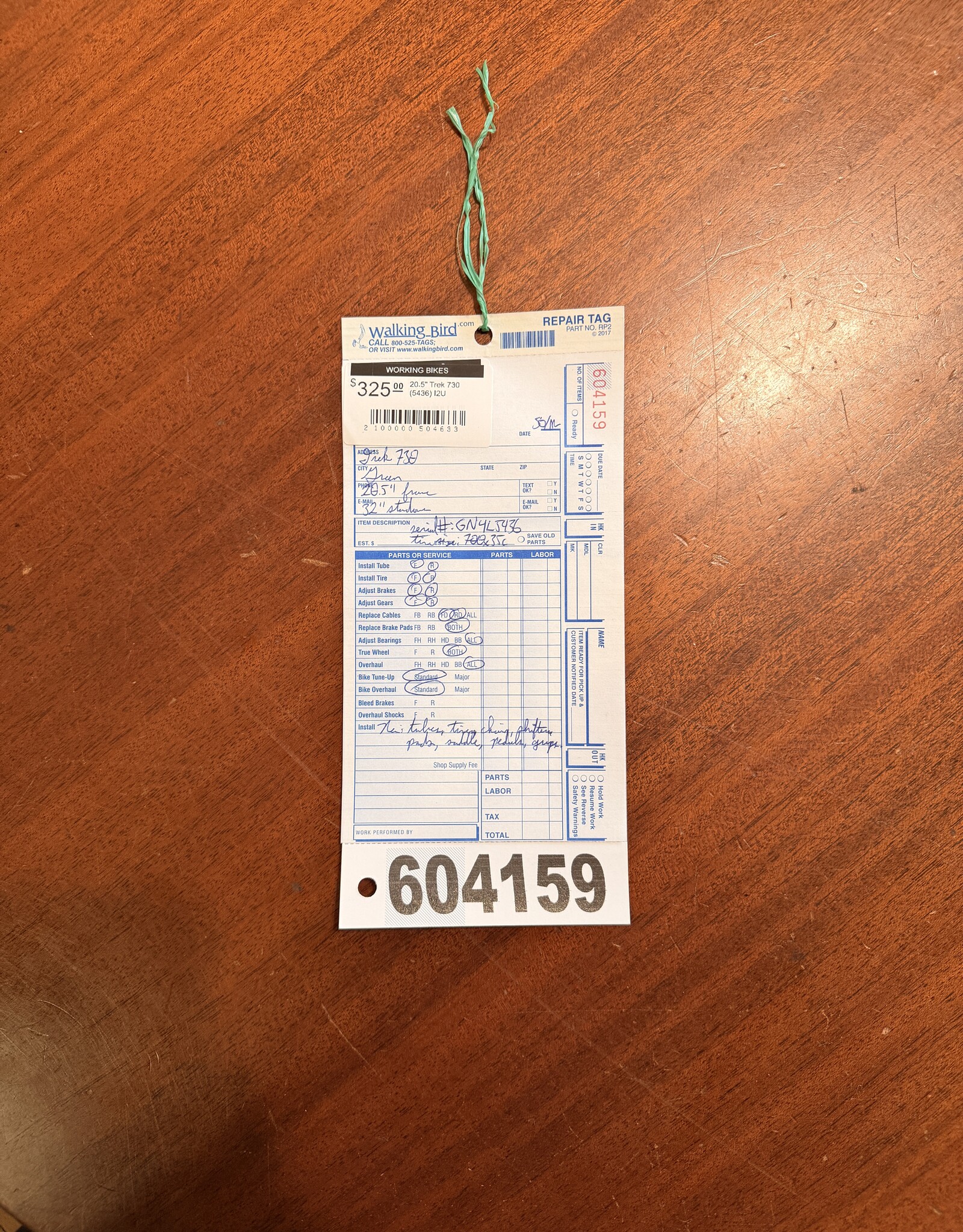 20.5" Trek 730 (5436) I2U