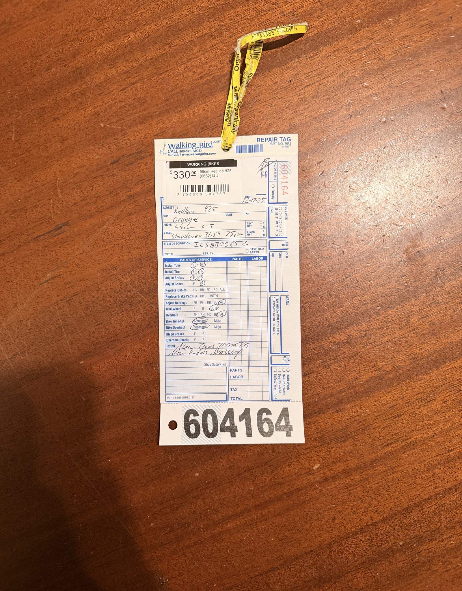 Redline 56cm Redline 925 (0652) I4U