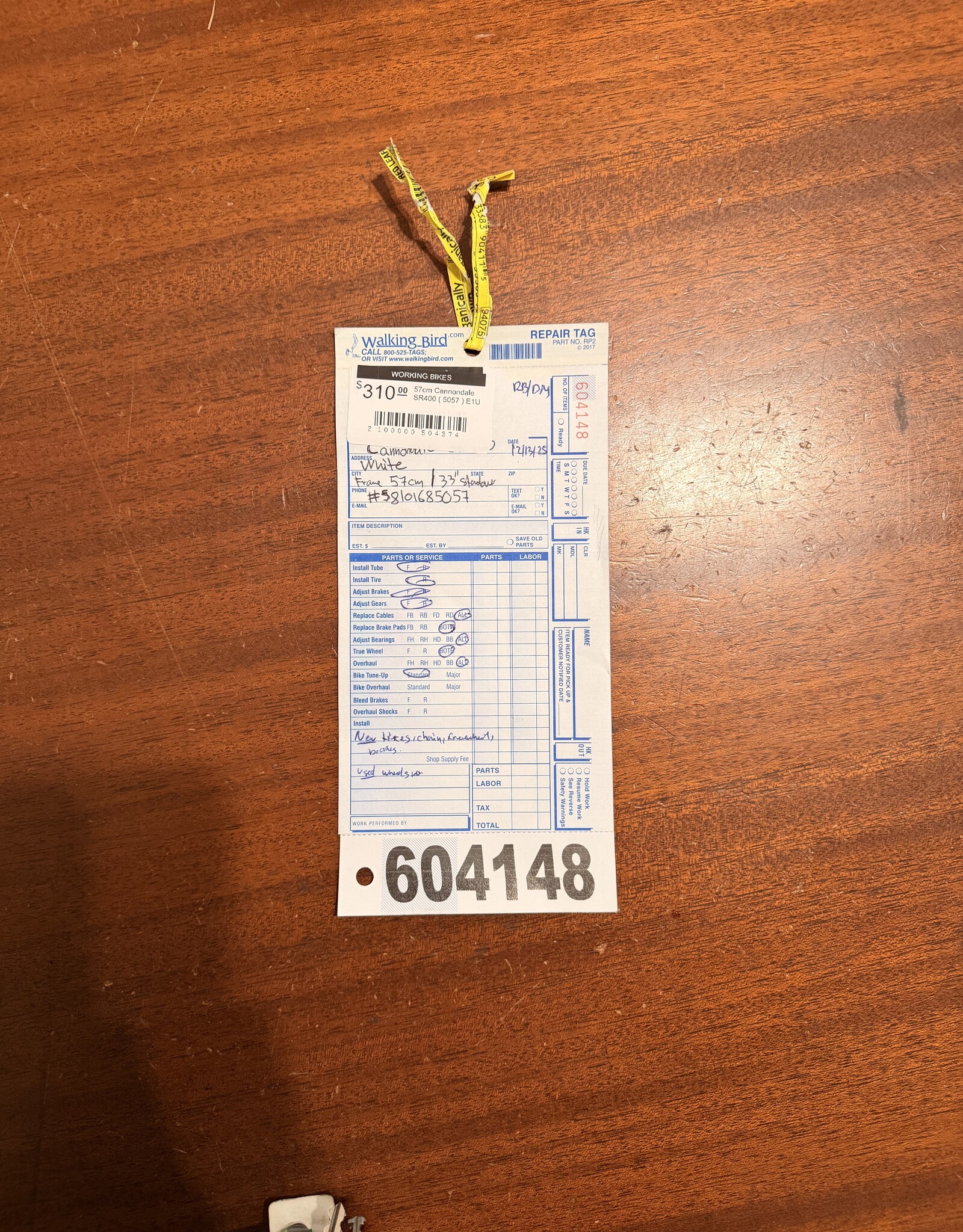 Cannondale 57cm Cannondale SR400 ( 5057 ) E1U