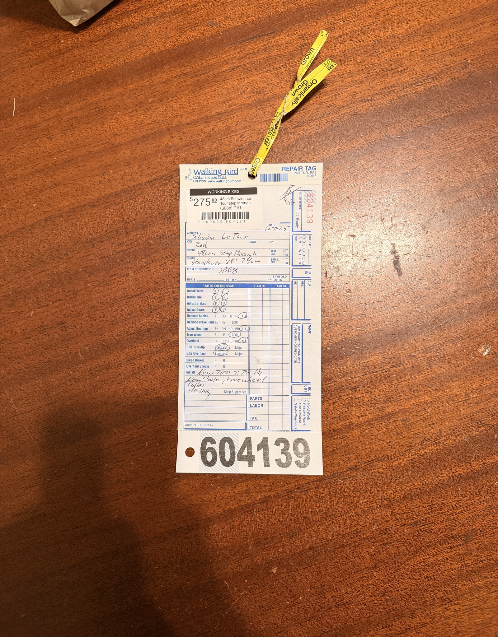 48cm Schwinn Le Tour step through  (SB68) E1U