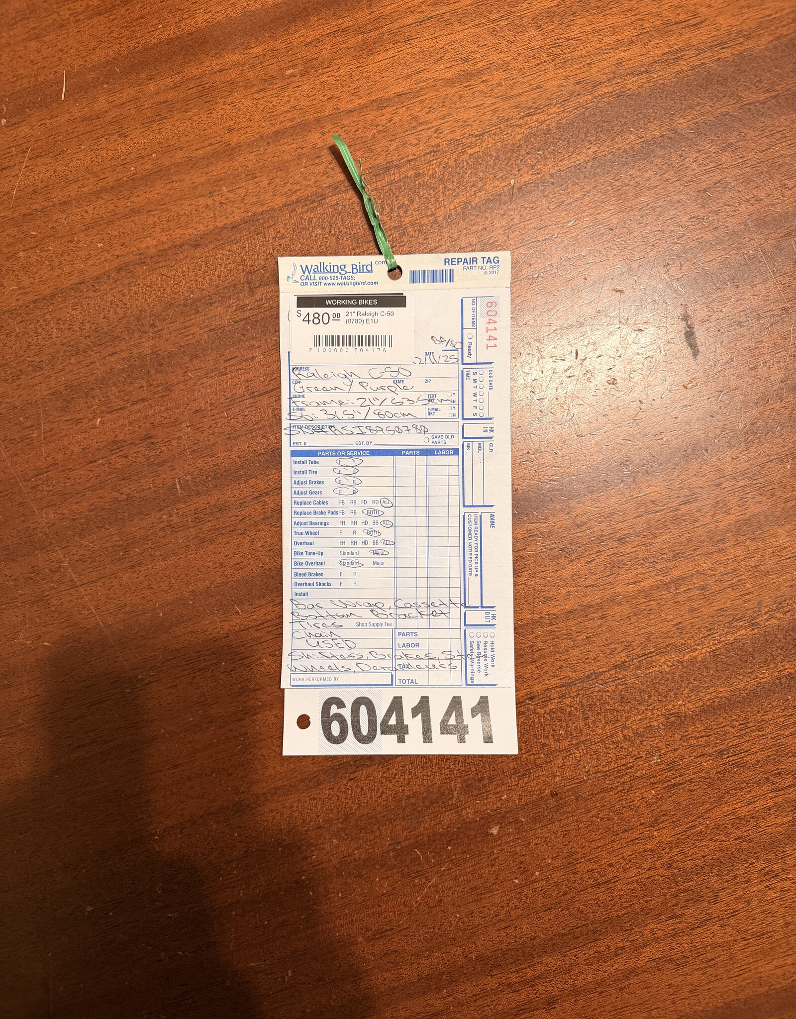 Raleigh 53.5cm  Raleigh C-50 (0780) E1U