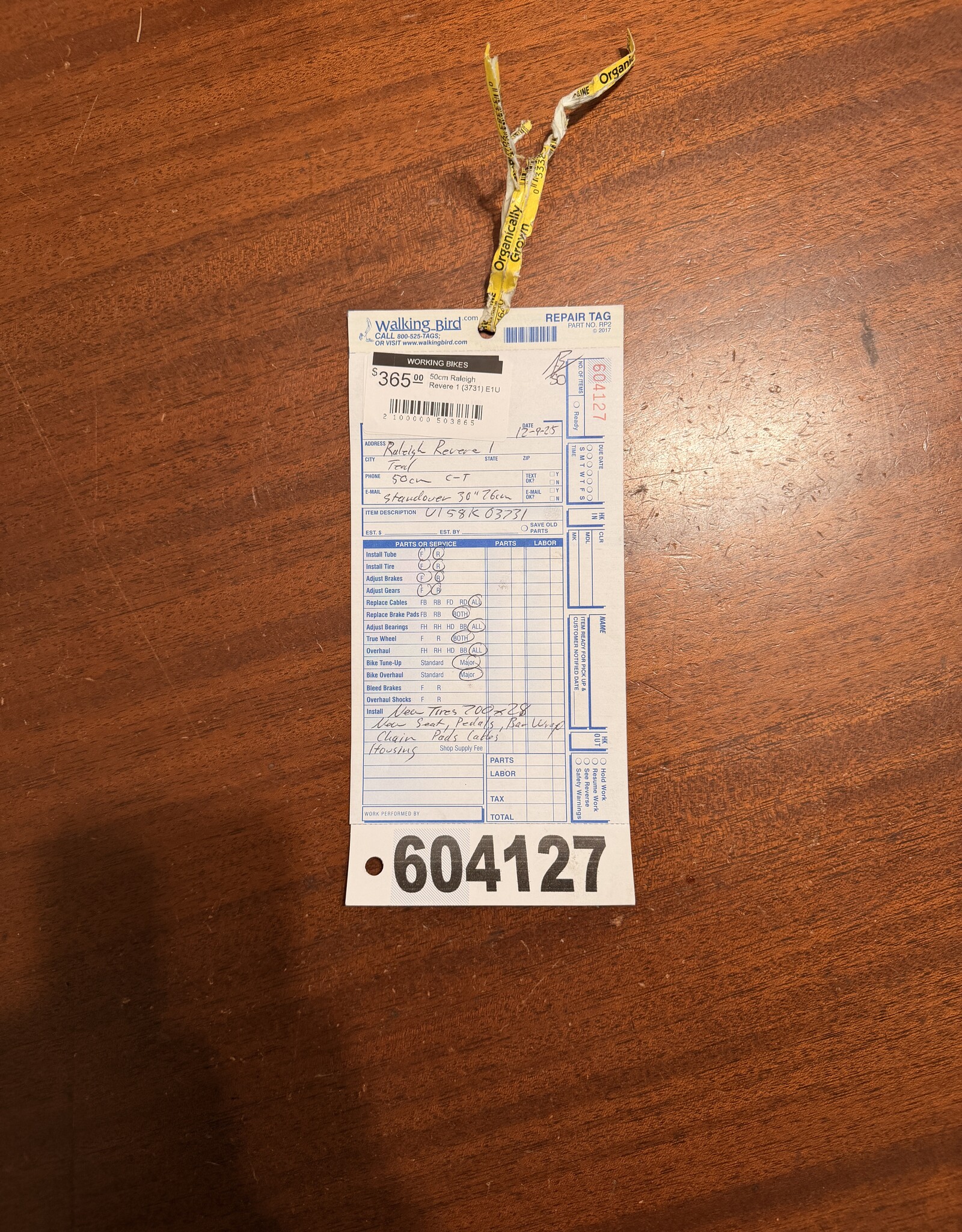 Raleigh 50cm Raleigh Revere 1 (3731) E1U