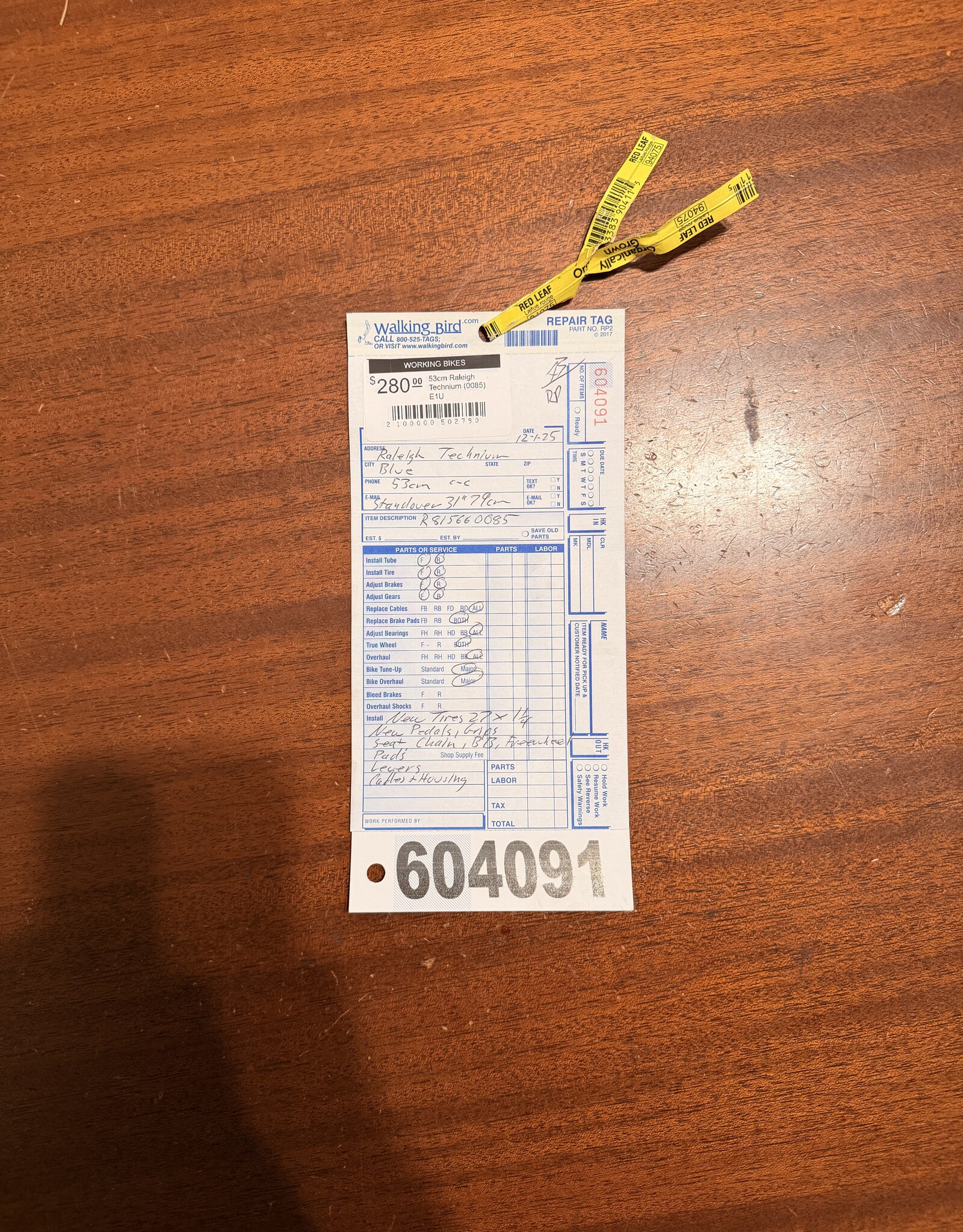 Raleigh 53cm Raleigh Technium (0085) E1U