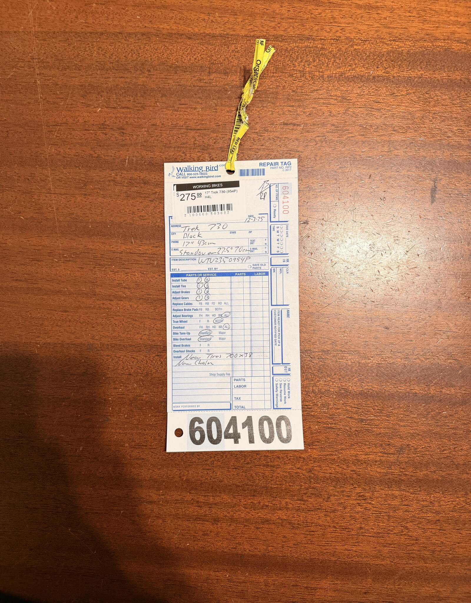 17" Trek 730 (954P) H4L