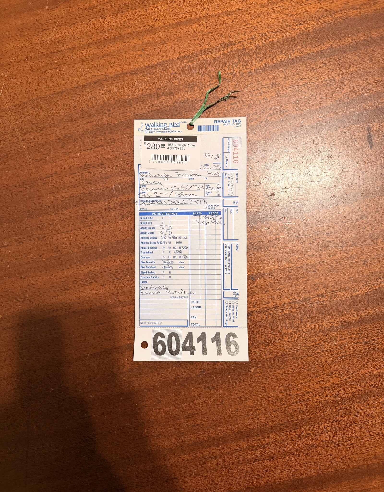 Raleigh 15.5" Raleigh Route 4 (2978) E2U