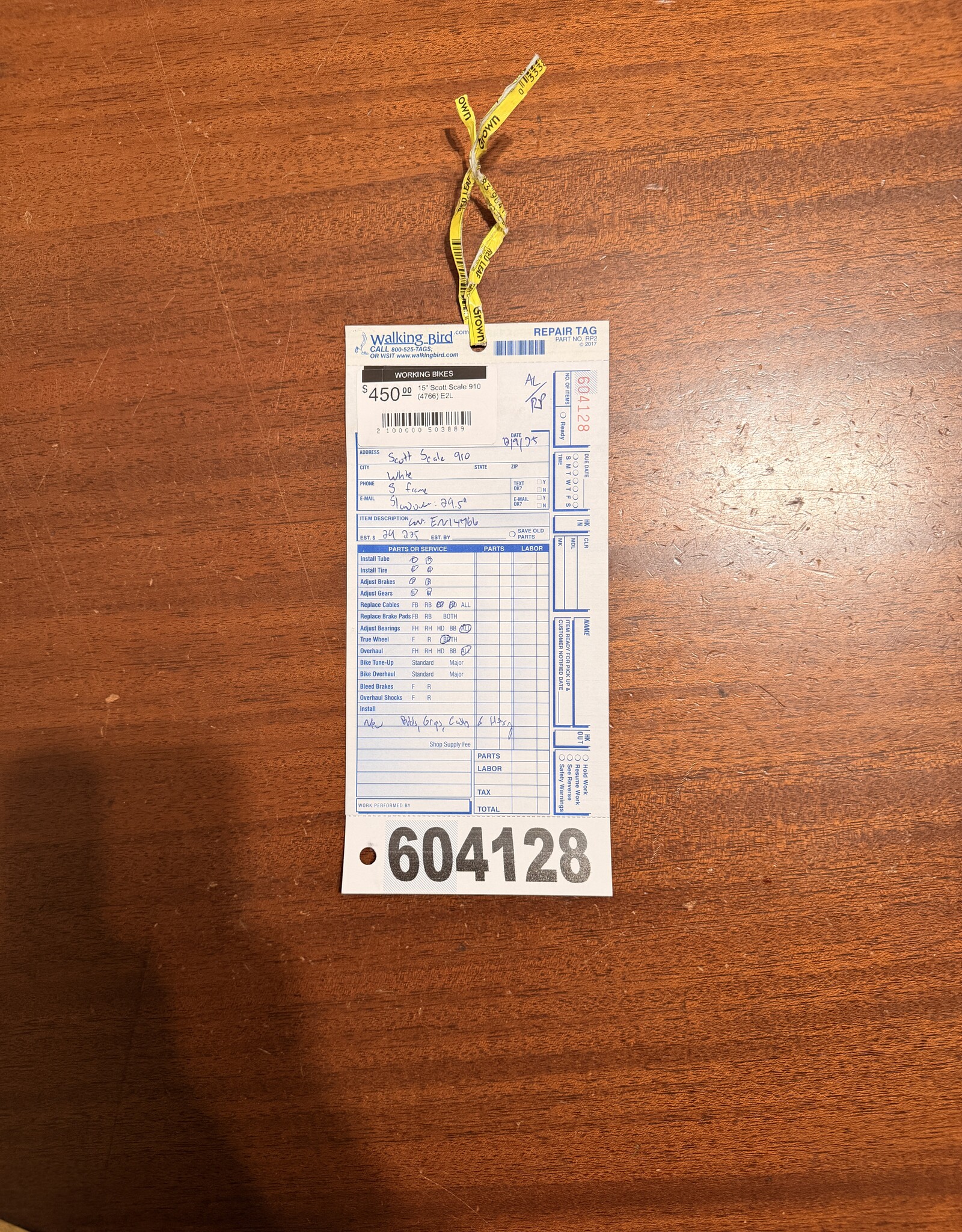 Scott 15" Scott Scale 910 (4766) E2L