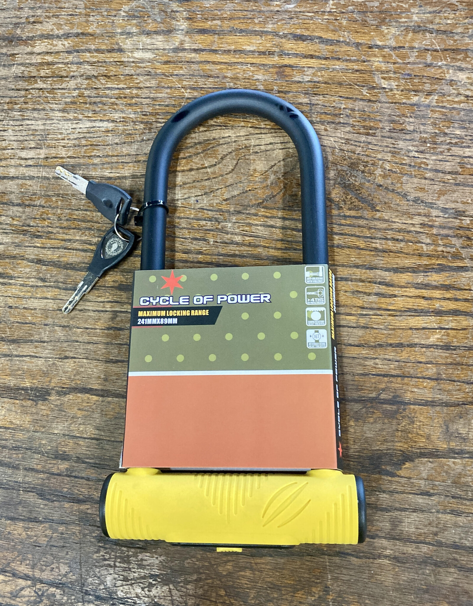 Cycle of Power U-Lock