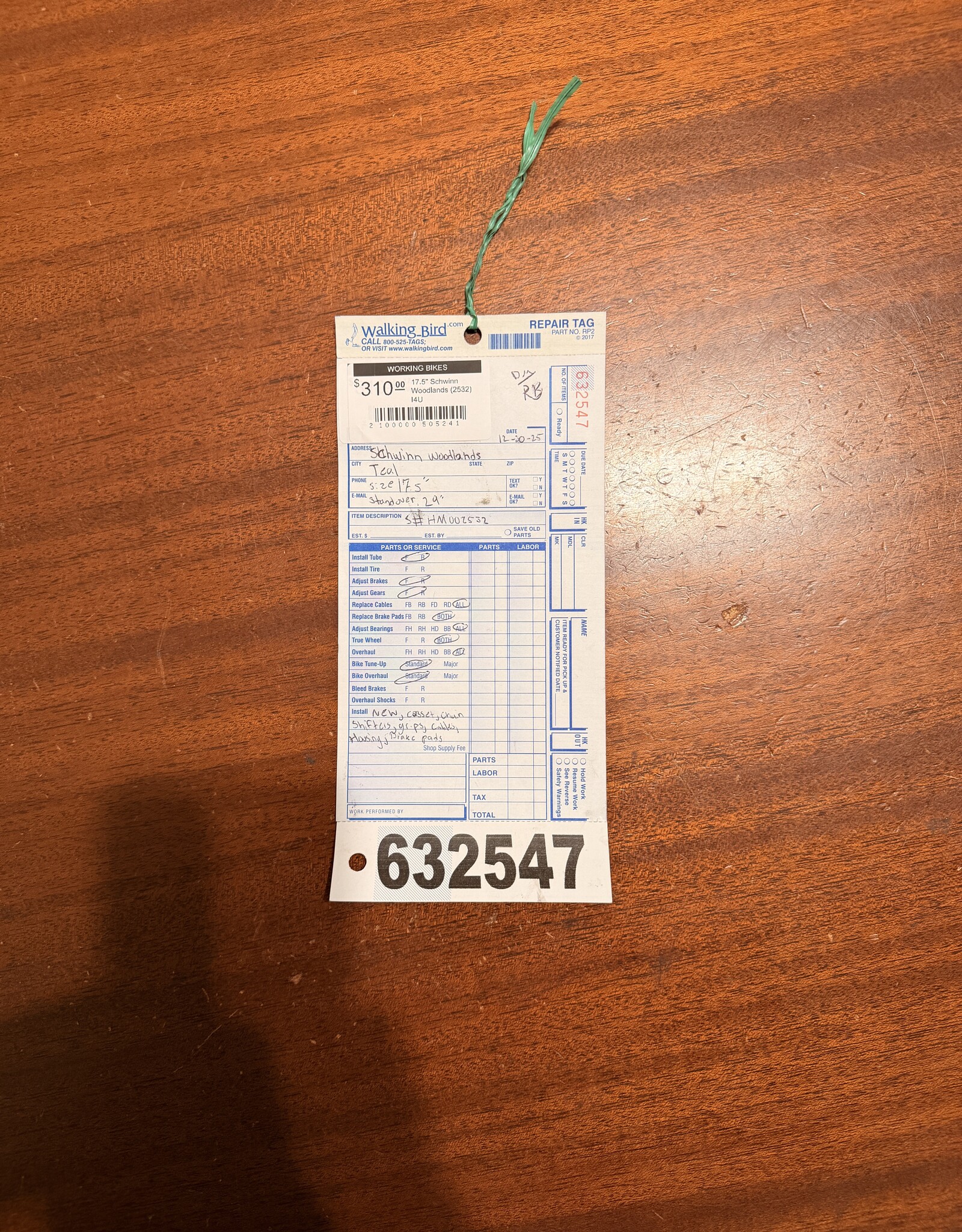 17.5" Schwinn Woodlands (2532) I4U