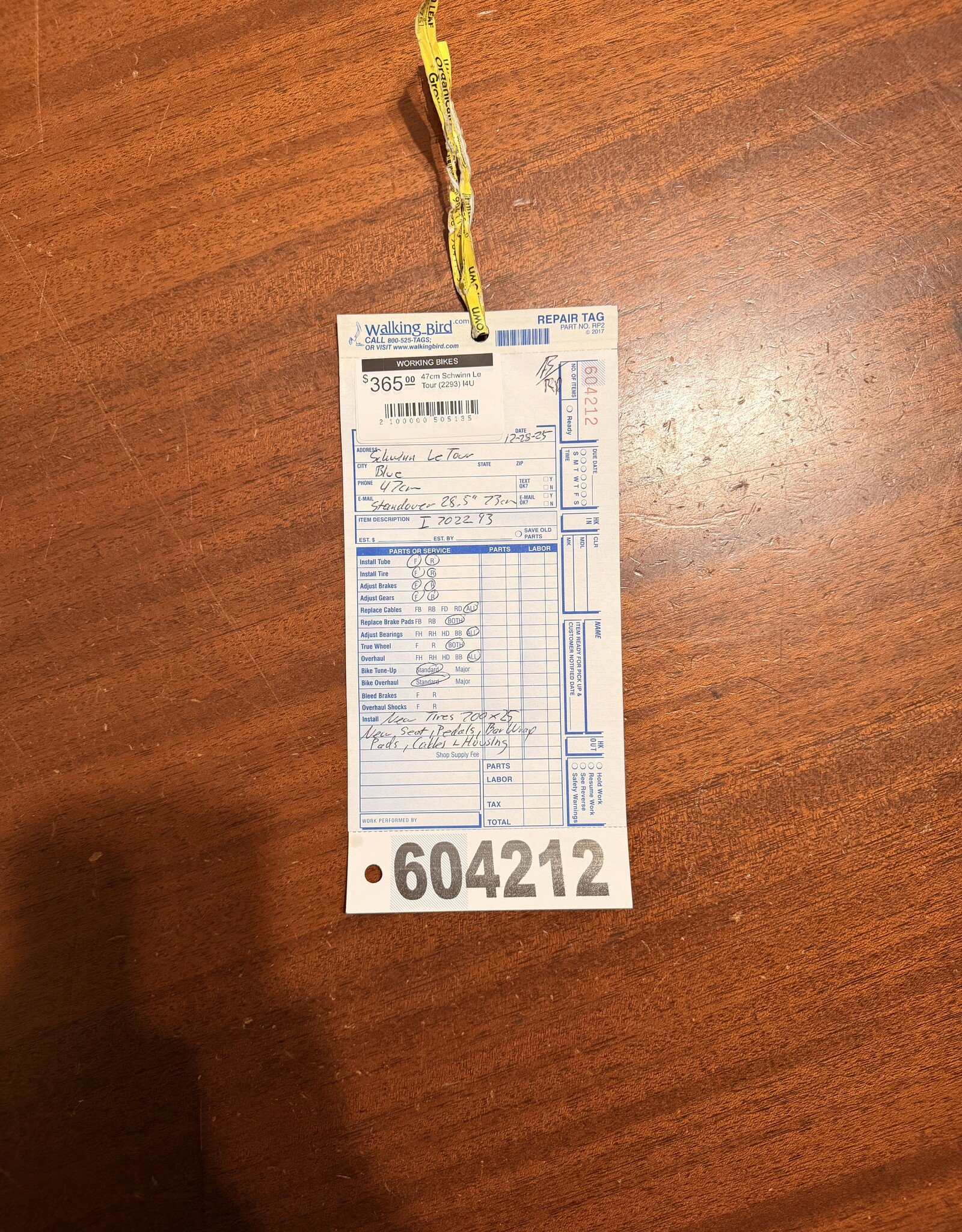 47cm Schwinn Le Tour (2293) C3U