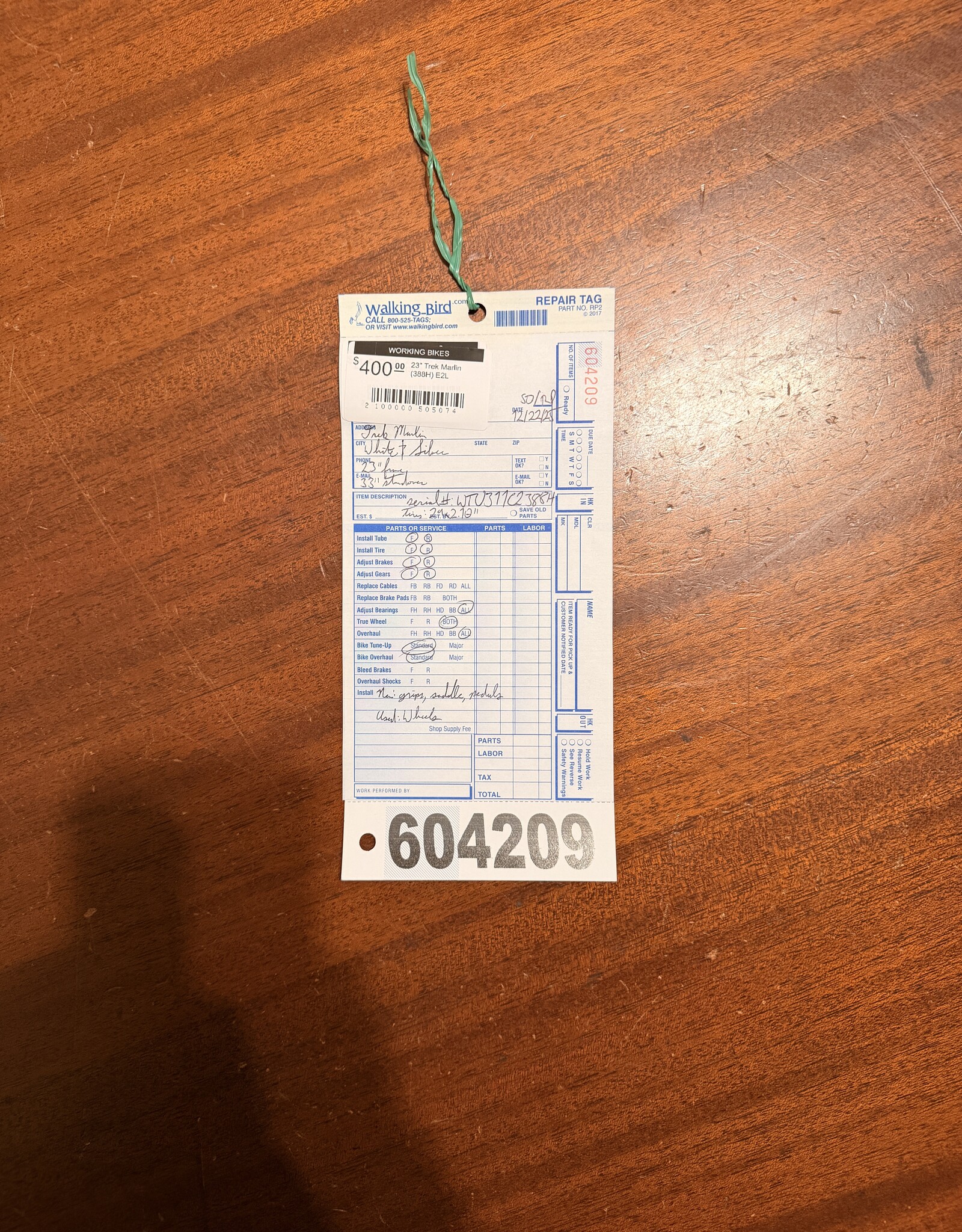 23" Trek Marlin (388H) E2L